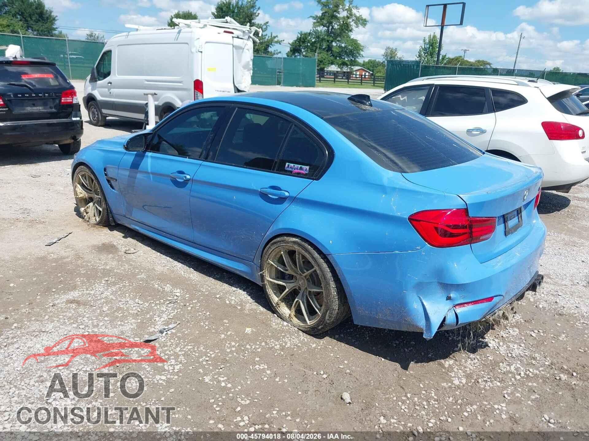 BMW M3 2018 - WBS8M9C54J5K98410