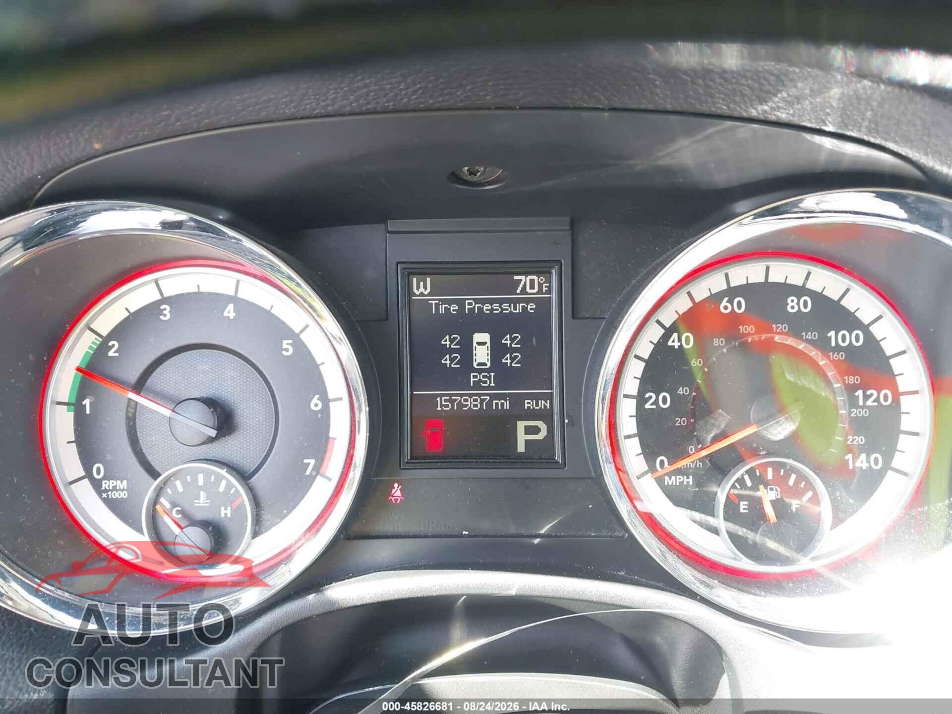 DODGE DURANGO 2013 - 1C4RDJDG5DC509580