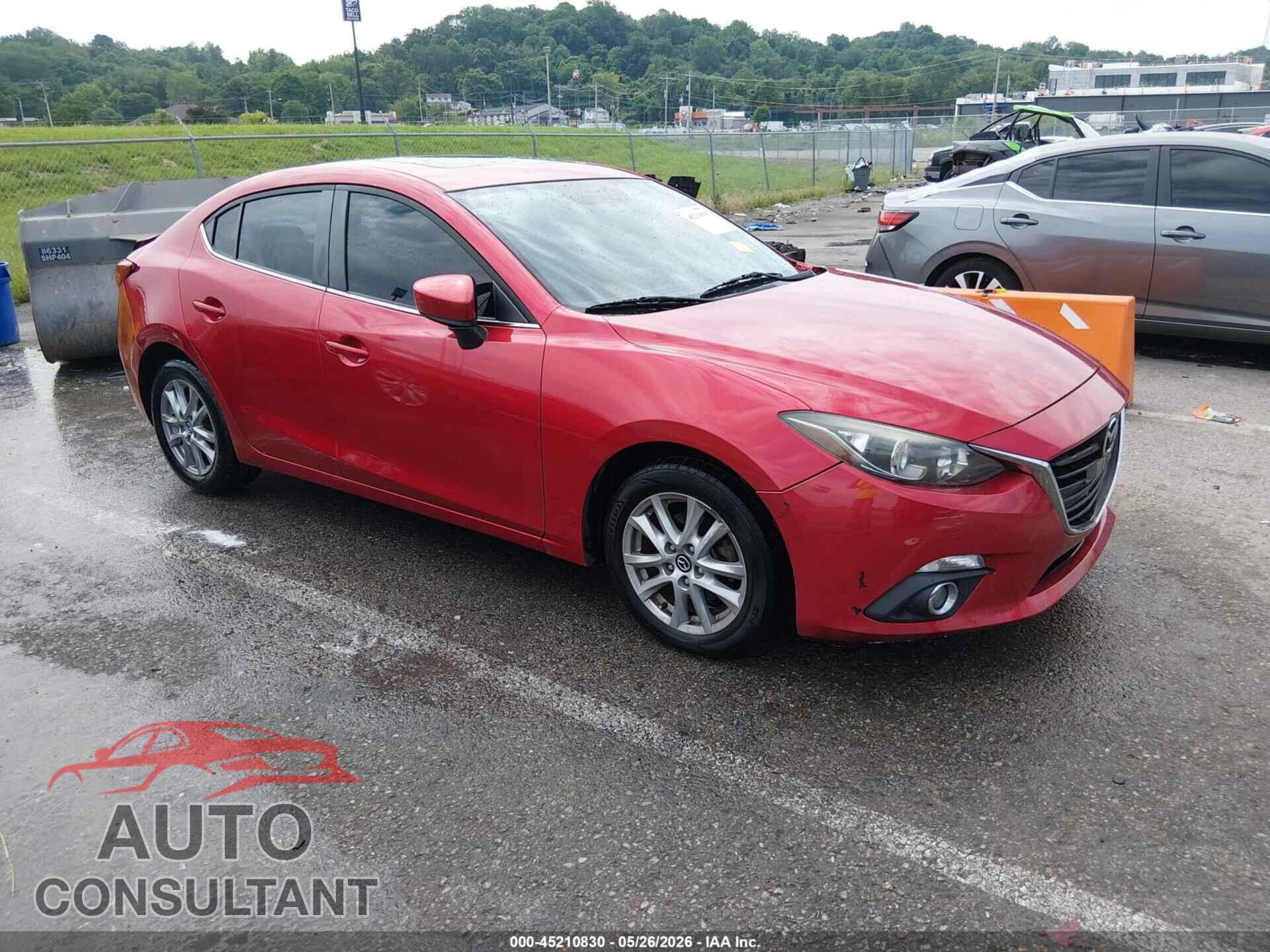 MAZDA MAZDA3 2014 - JM1BM1W78E1201895