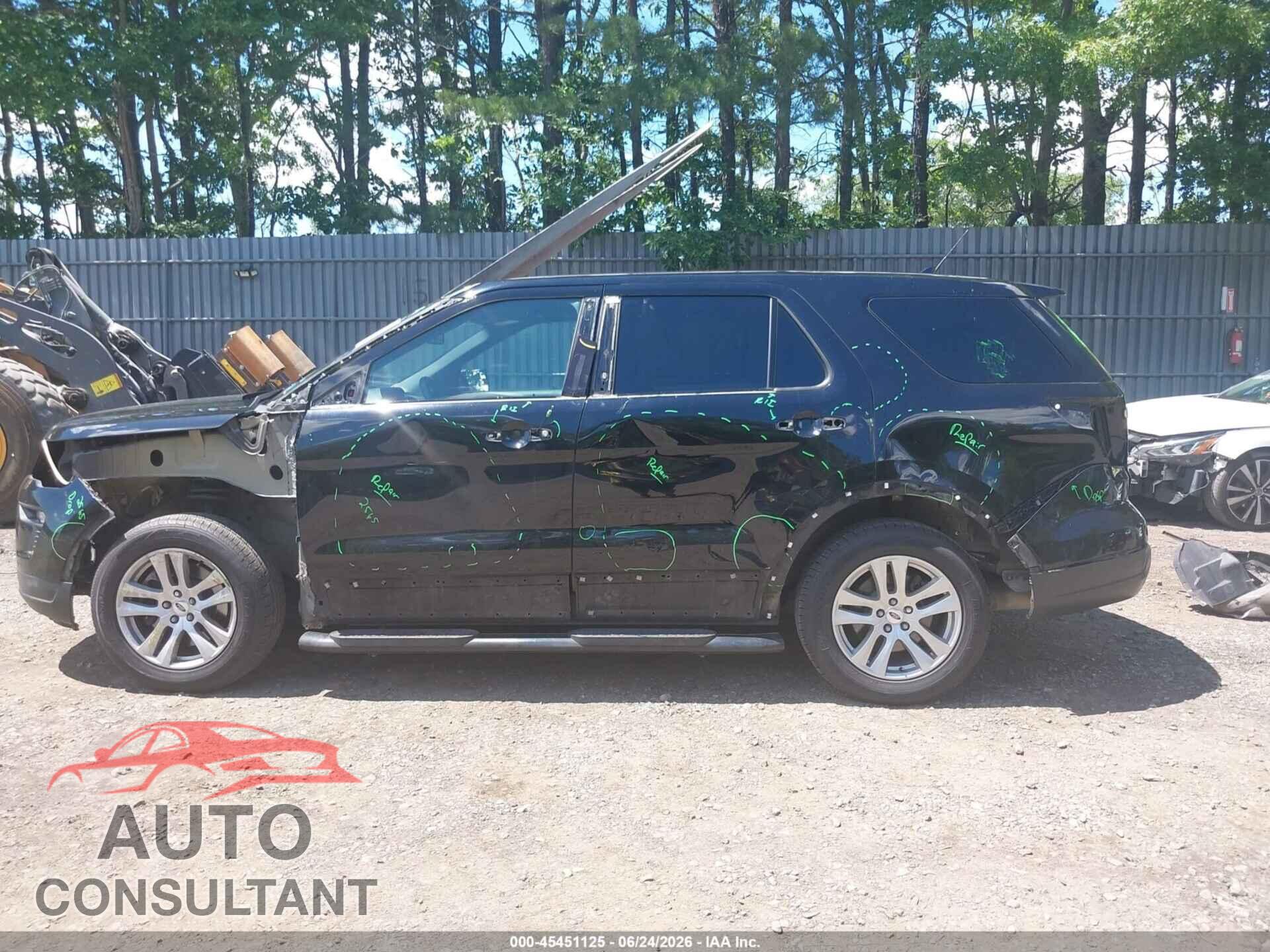 FORD EXPLORER 2018 - 1FM5K8D80JGB16608
