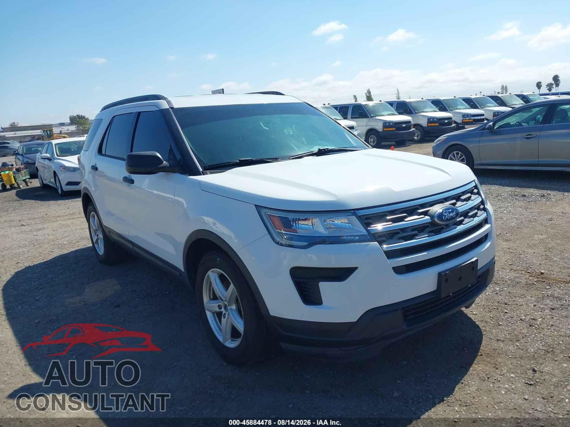FORD EXPLORER 2018 - 1FM5K7B89JGB95158