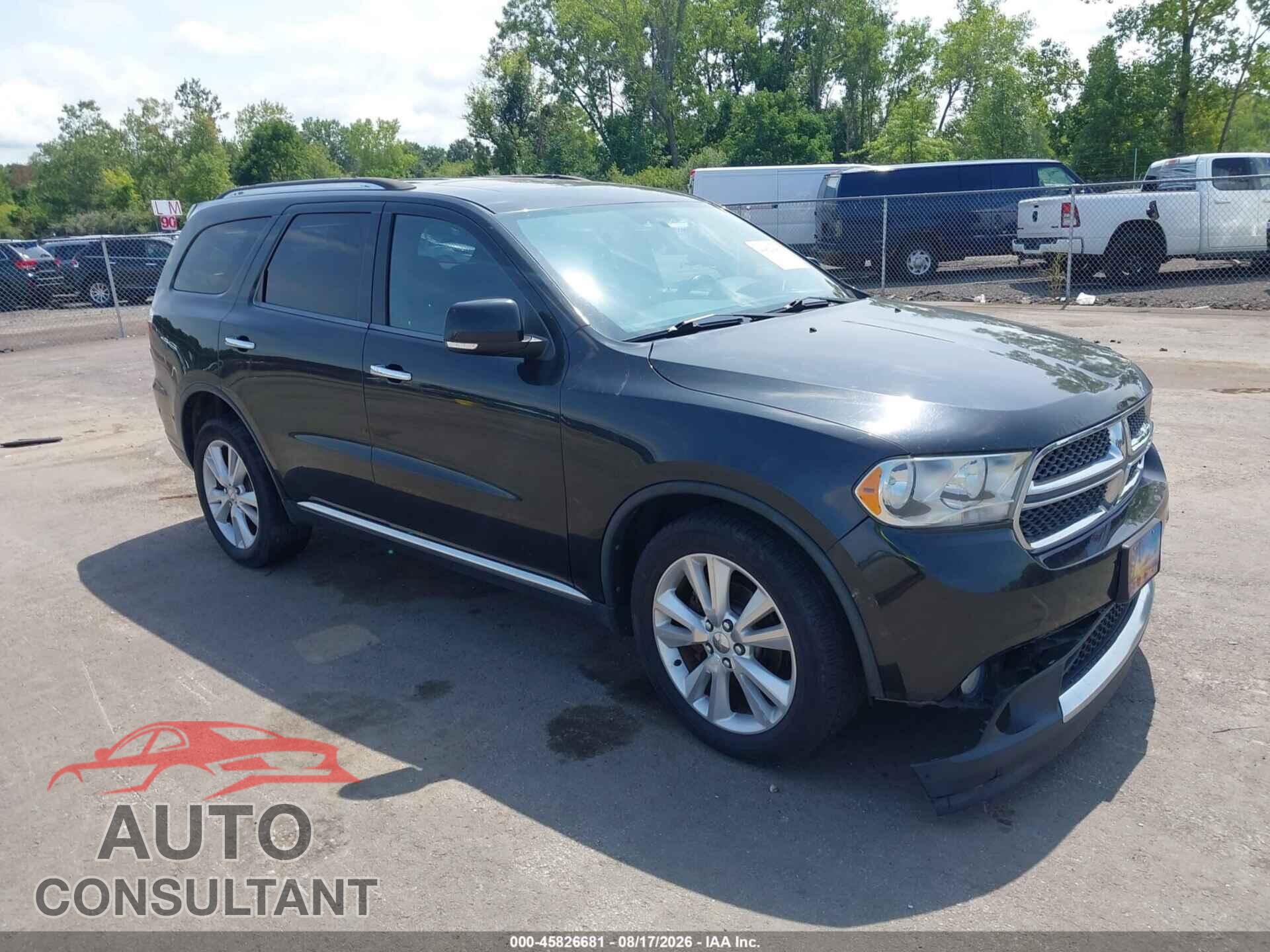 DODGE DURANGO 2013 - 1C4RDJDG5DC509580