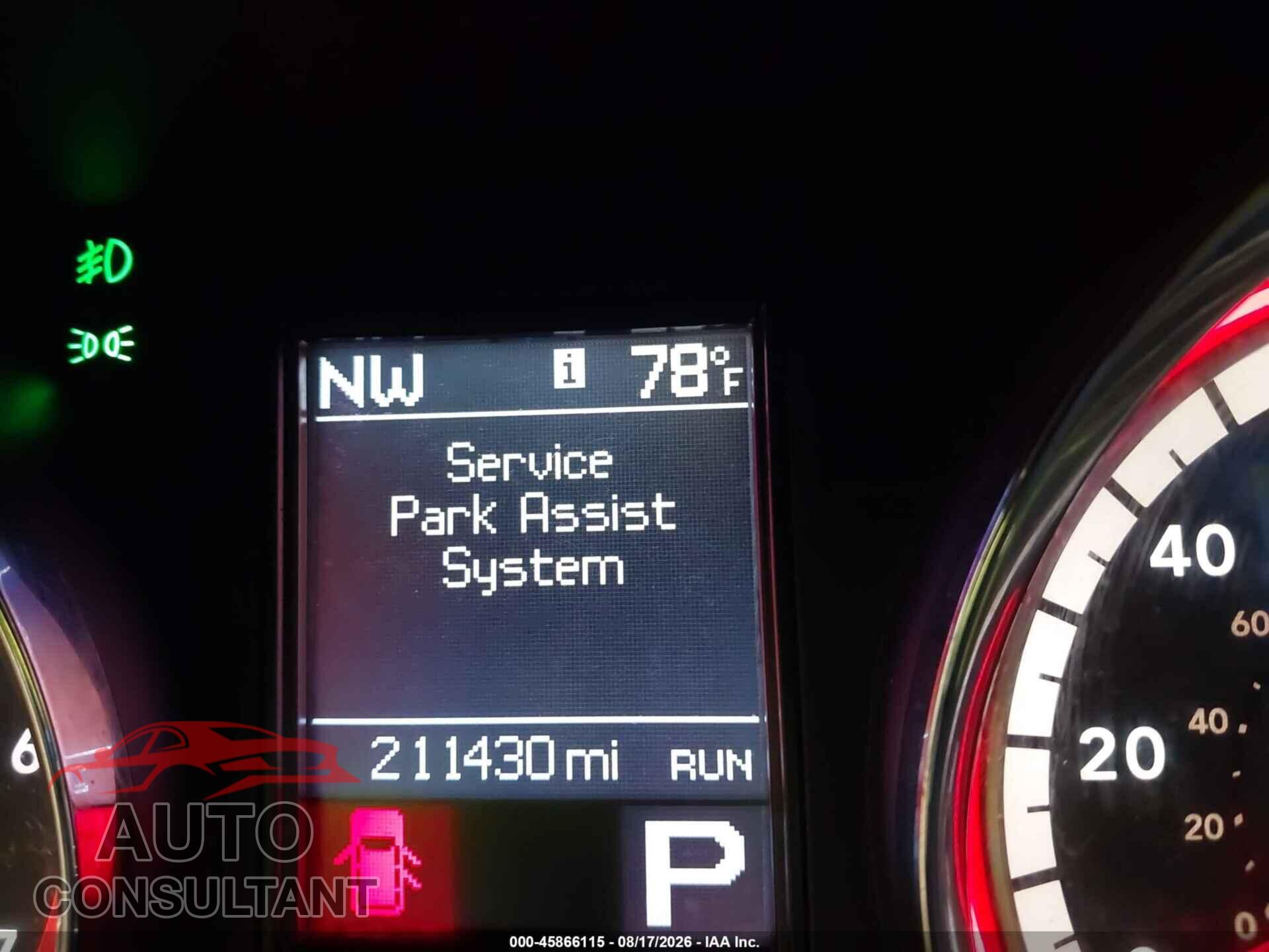 DODGE DURANGO 2012 - 1C4RDJDG0CC217575