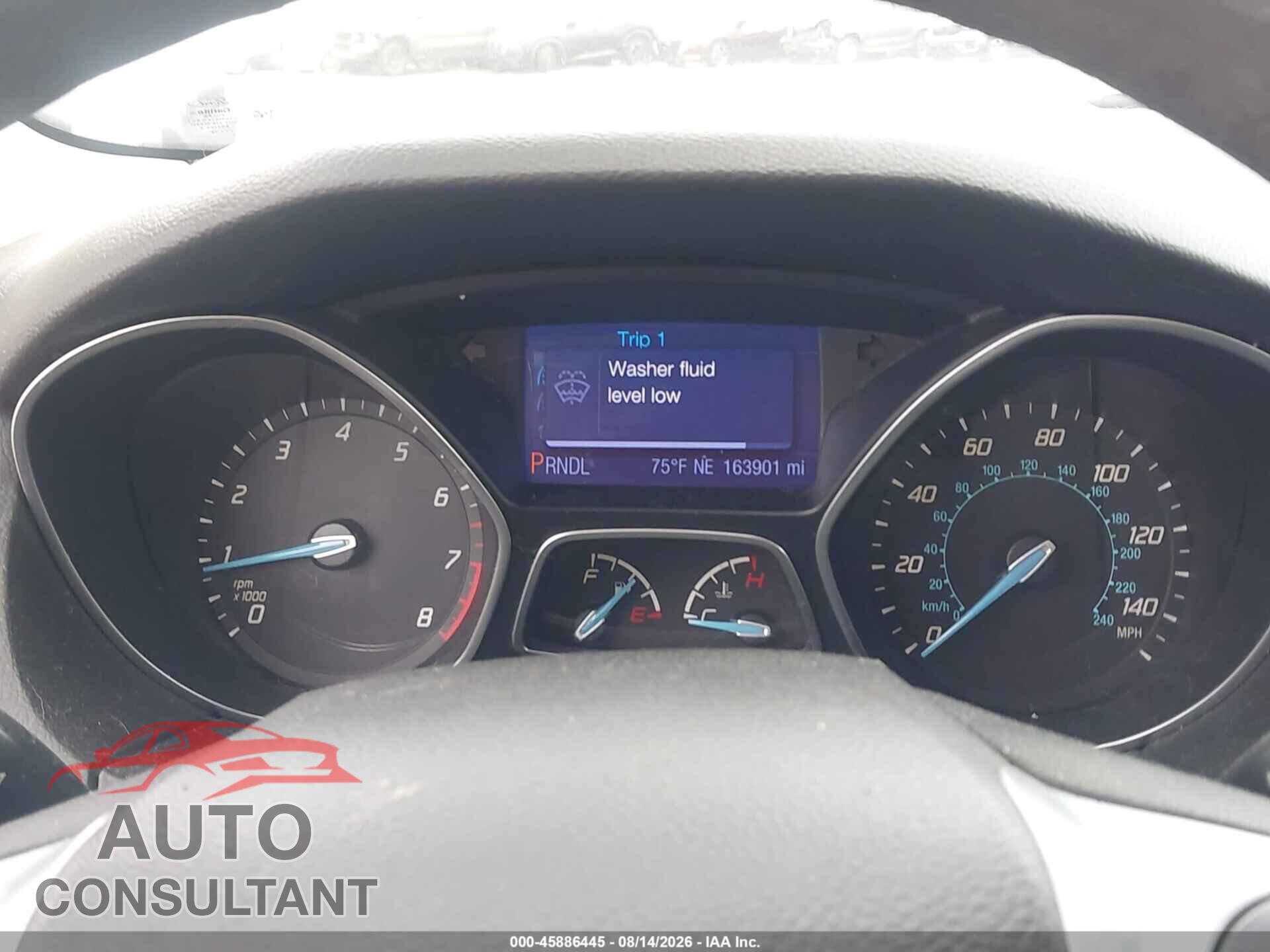 FORD FOCUS 2013 - 1FADP3F2XDL266644