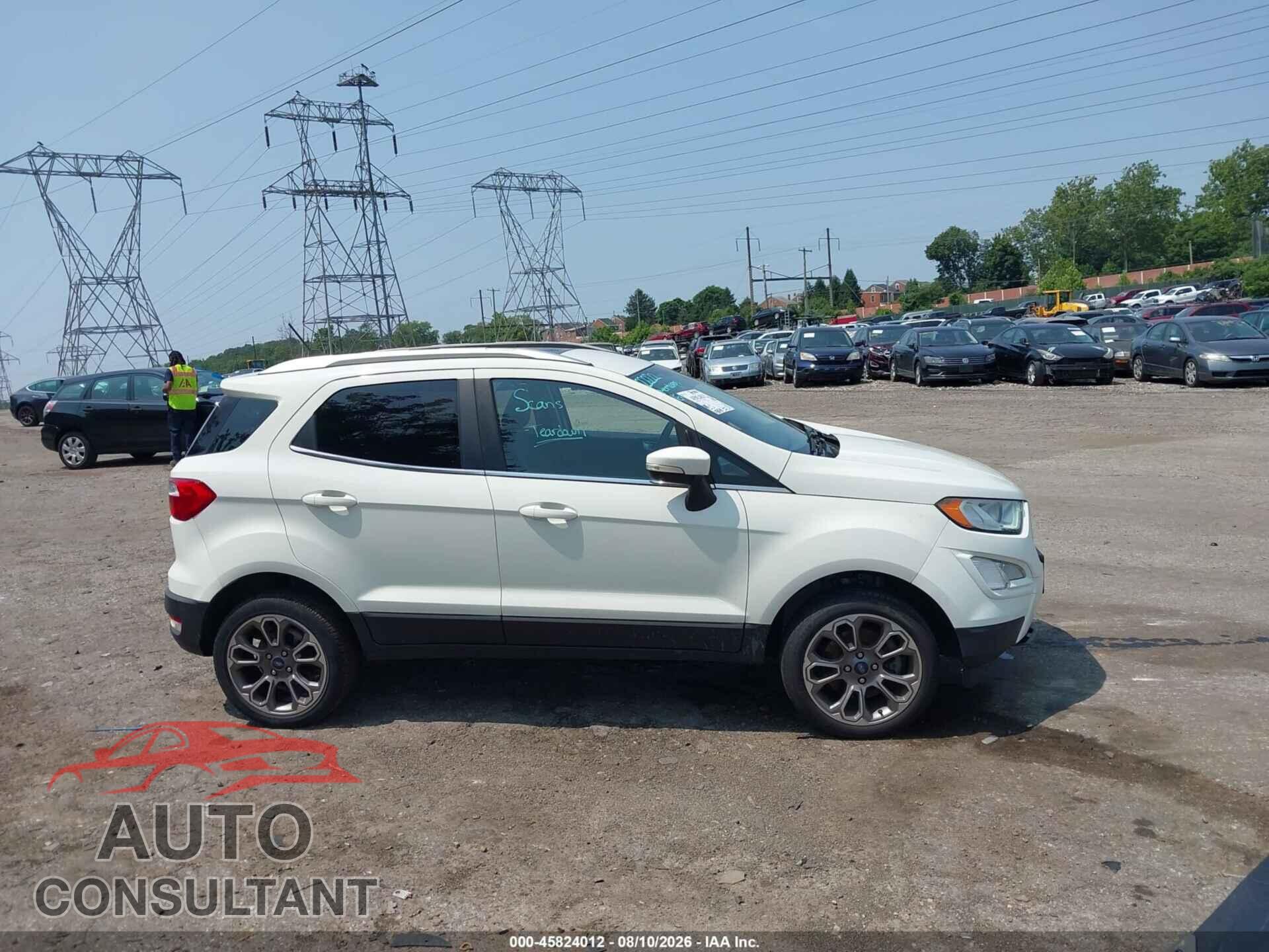 FORD ECOSPORT 2019 - MAJ6S3KL3KC285152