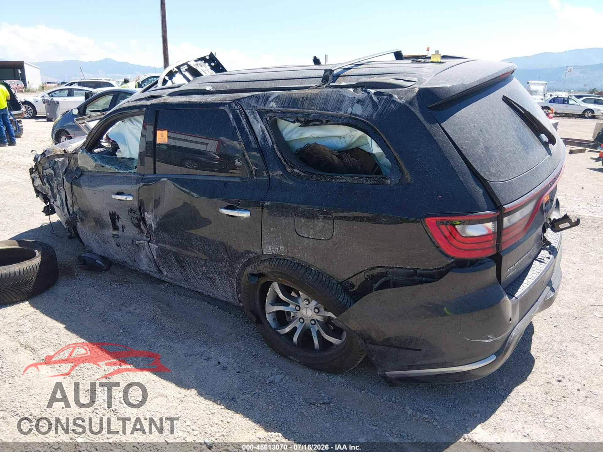 DODGE DURANGO 2017 - 1C4SDJET8HC752934