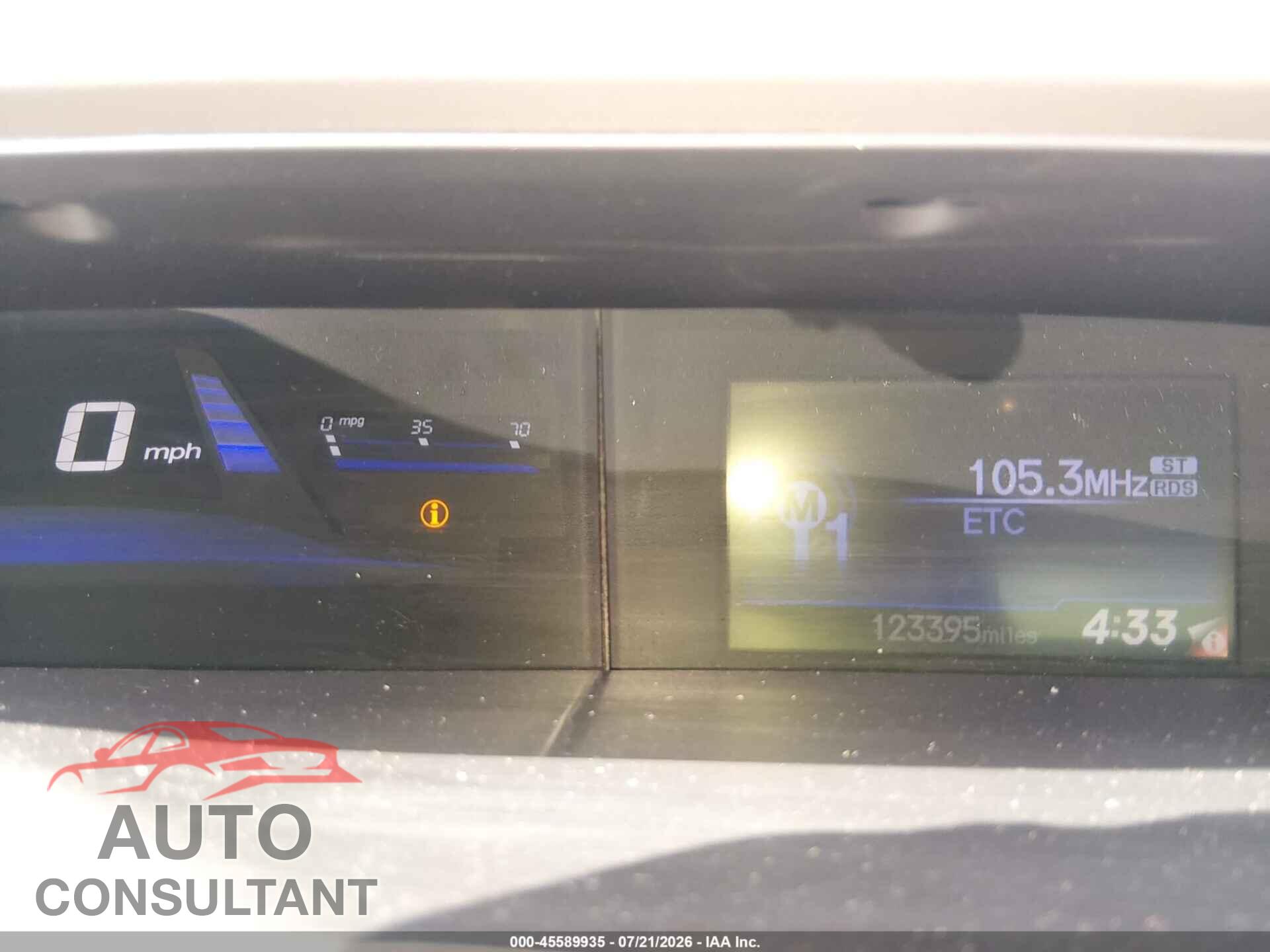 HONDA CIVIC 2012 - 19XFB2F57CE089662