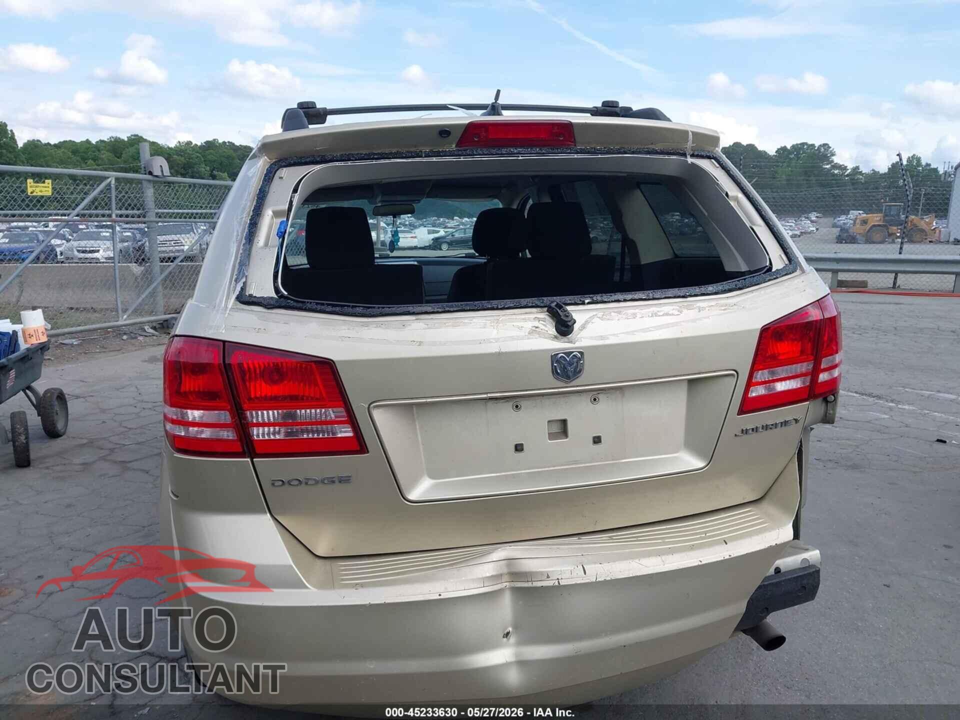 DODGE JOURNEY 2010 - 3D4PG4FB8AT108545
