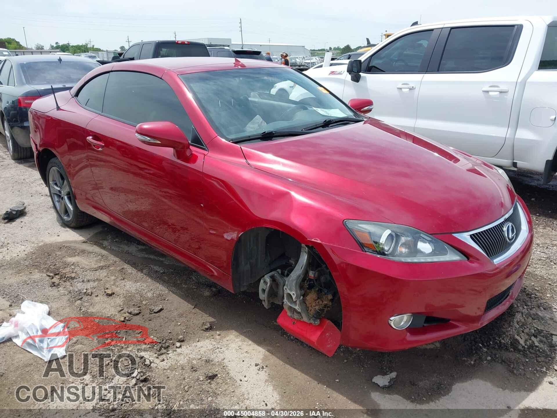 LEXUS IS 250C 2012 - JTHFF2C24C2521876