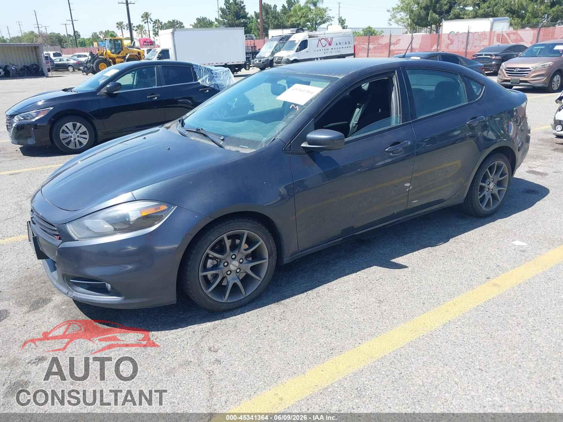 DODGE DART 2013 - 1C3CDFBA0DD301686