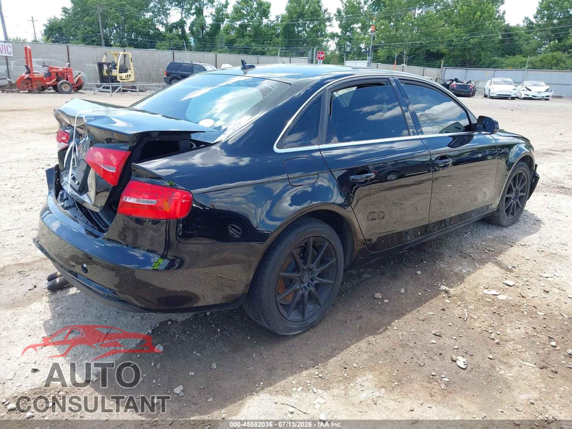 AUDI A4 2013 - WAUDFAFL3DN049366