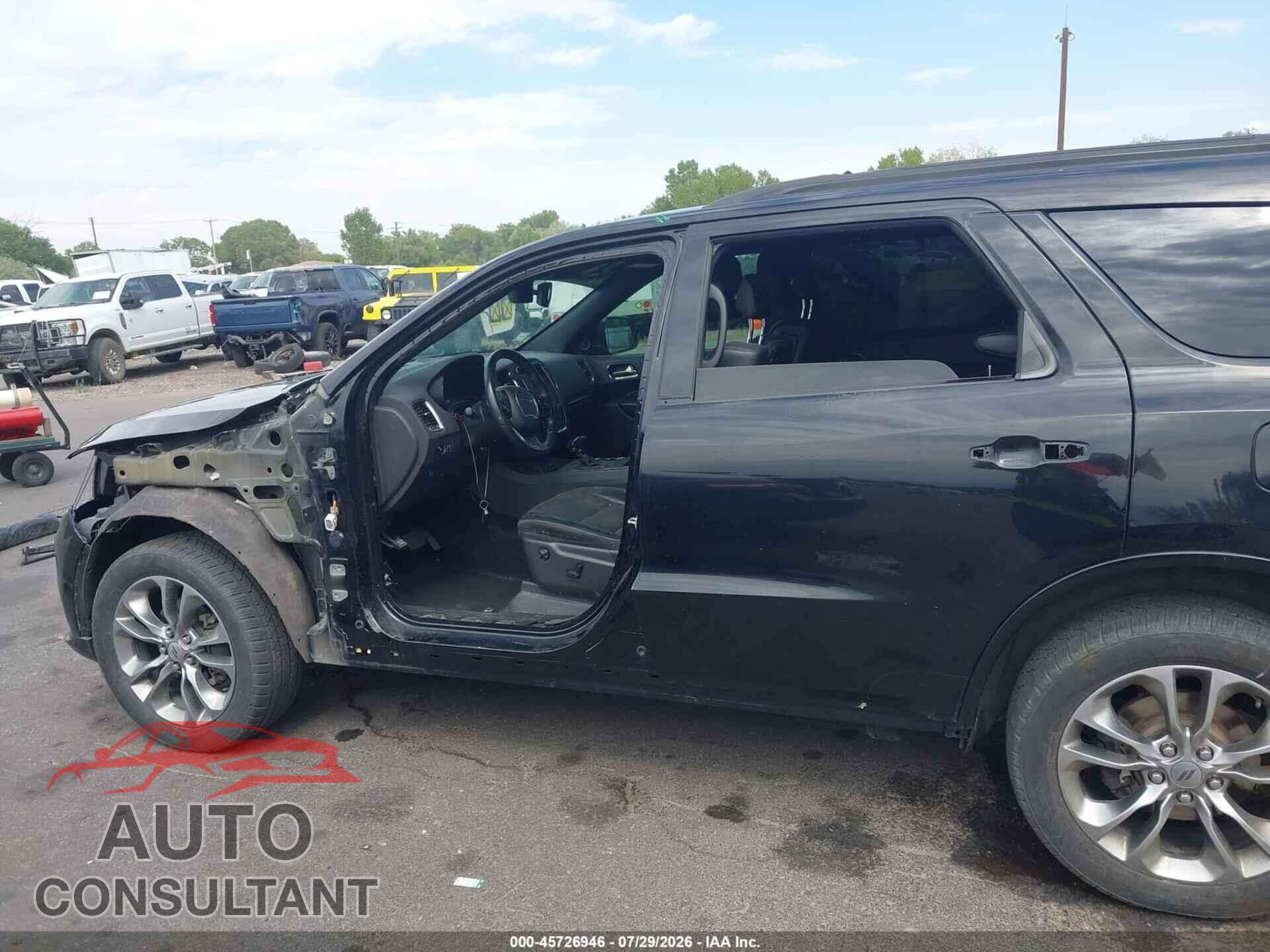 DODGE DURANGO 2019 - 1C4RDJDG5KC764680