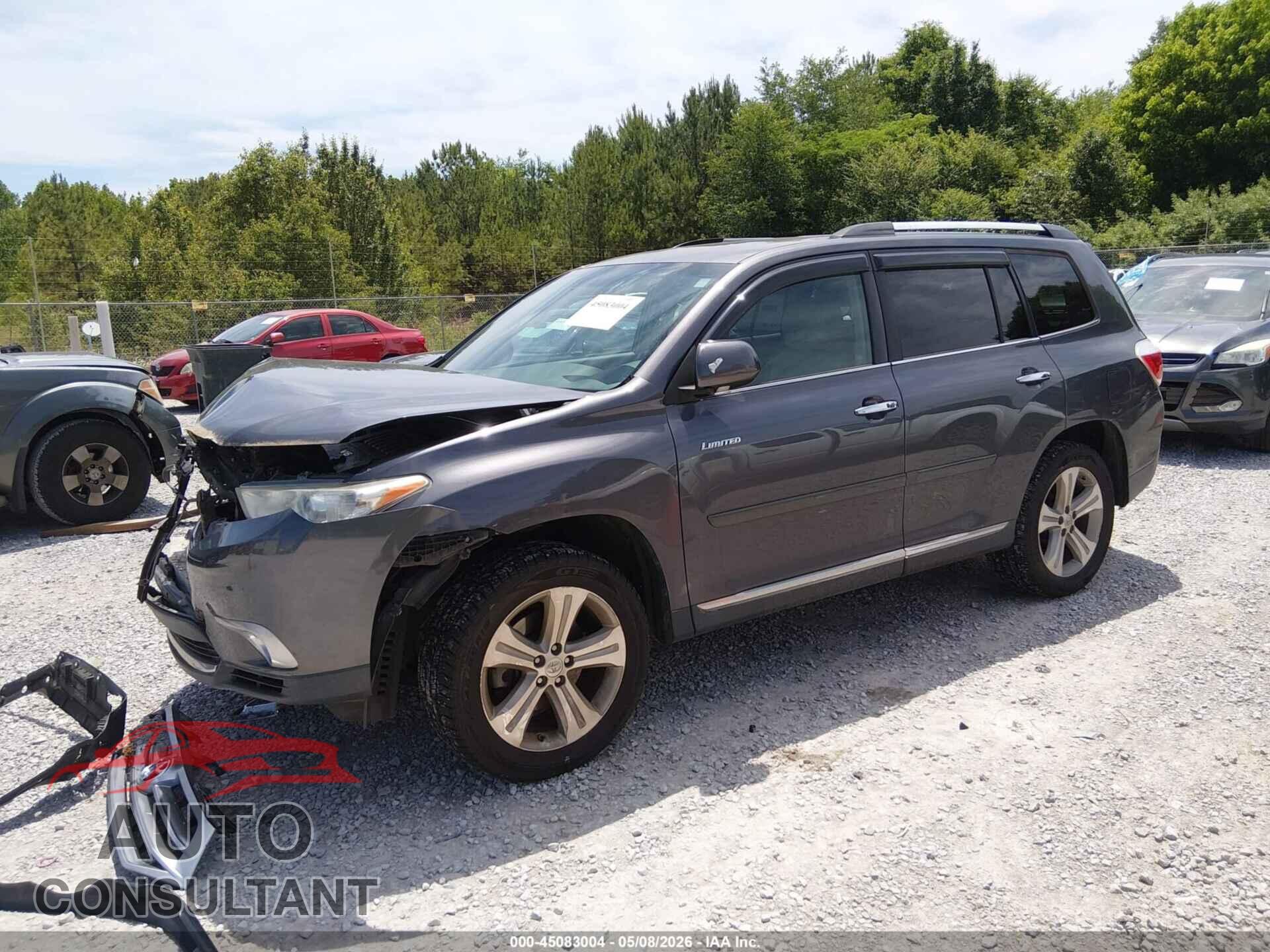 TOYOTA HIGHLANDER 2013 - 5TDDK3EH0DS227302