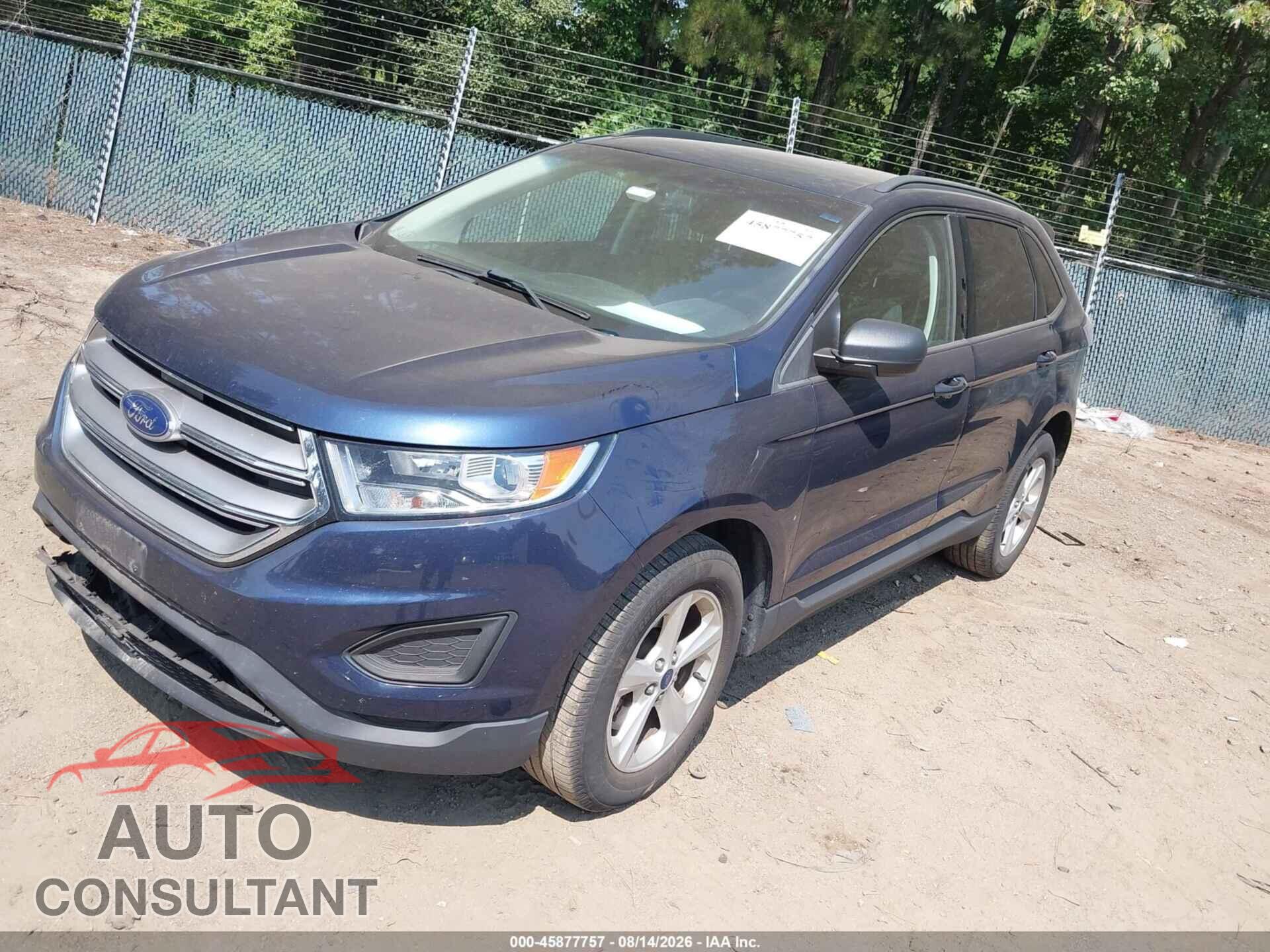 FORD EDGE 2017 - 2FMPK4G99HBC07920