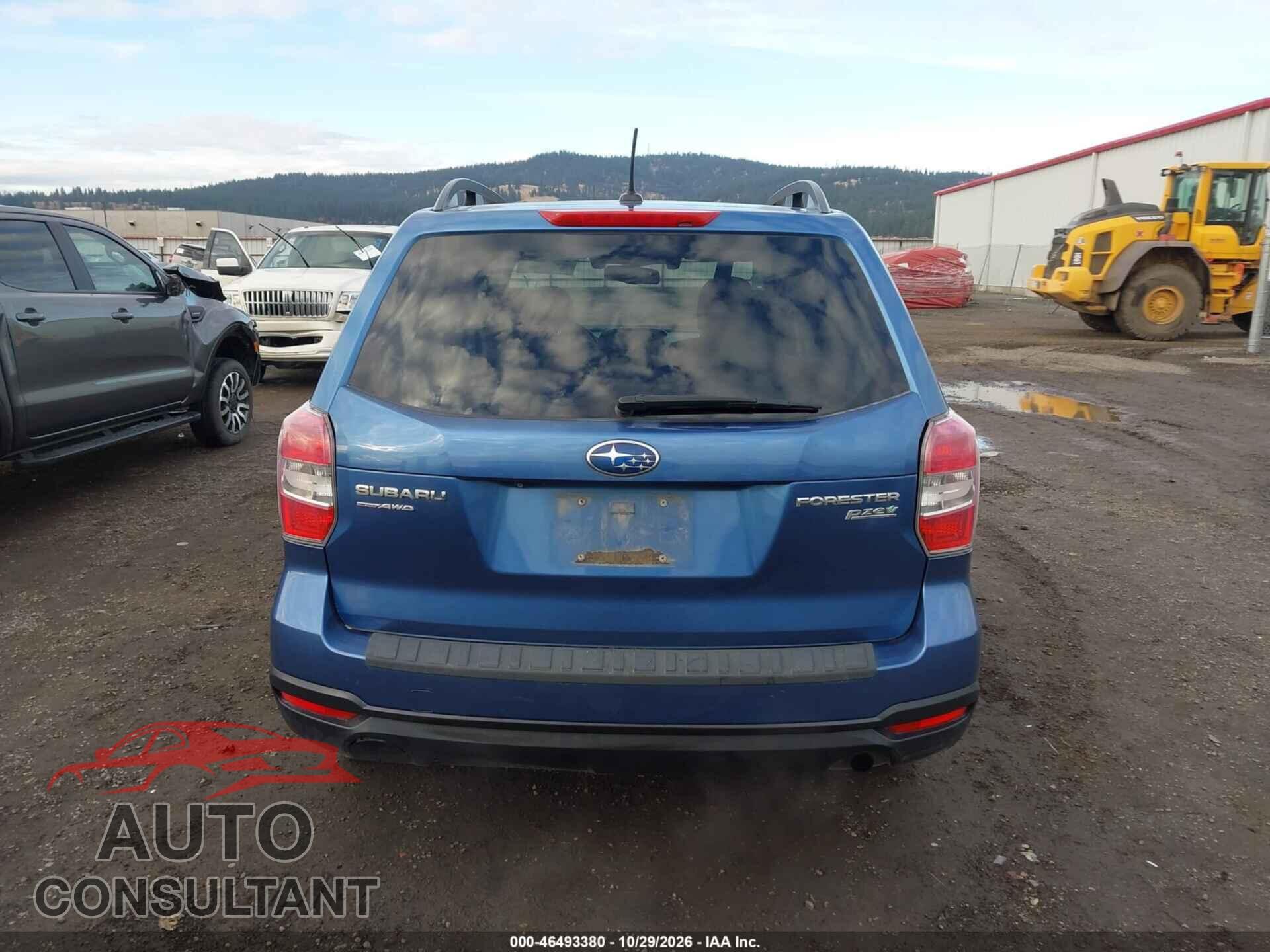 SUBARU FORESTER 2015 - JF2SJAGC2FH418065