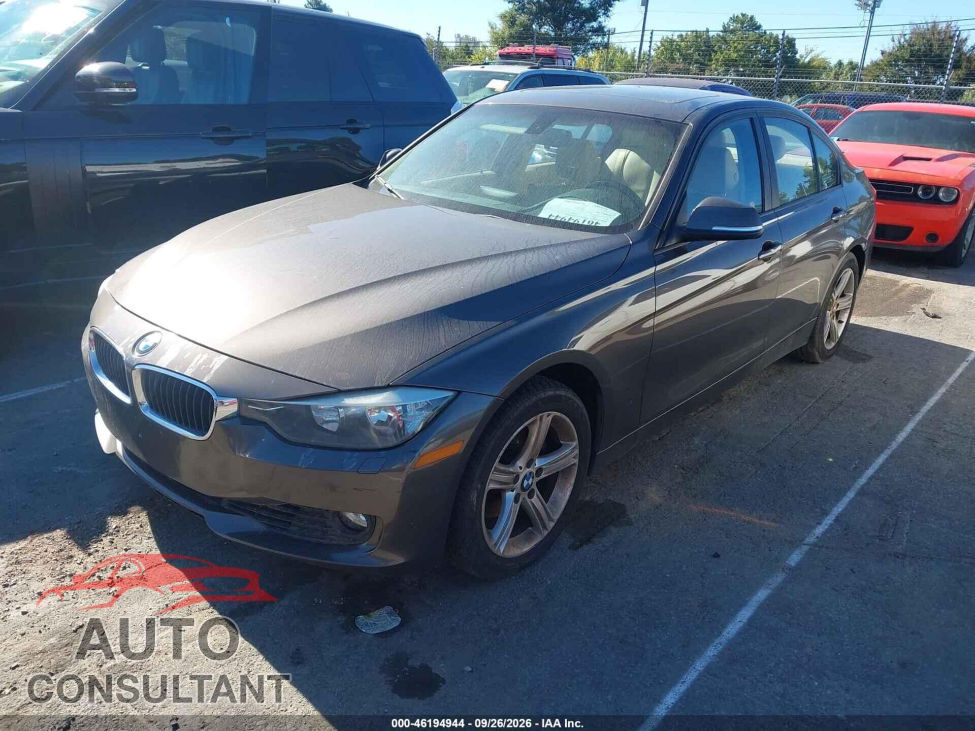 BMW 3 SERIES 2013 - WBA3B3C5XDF542691