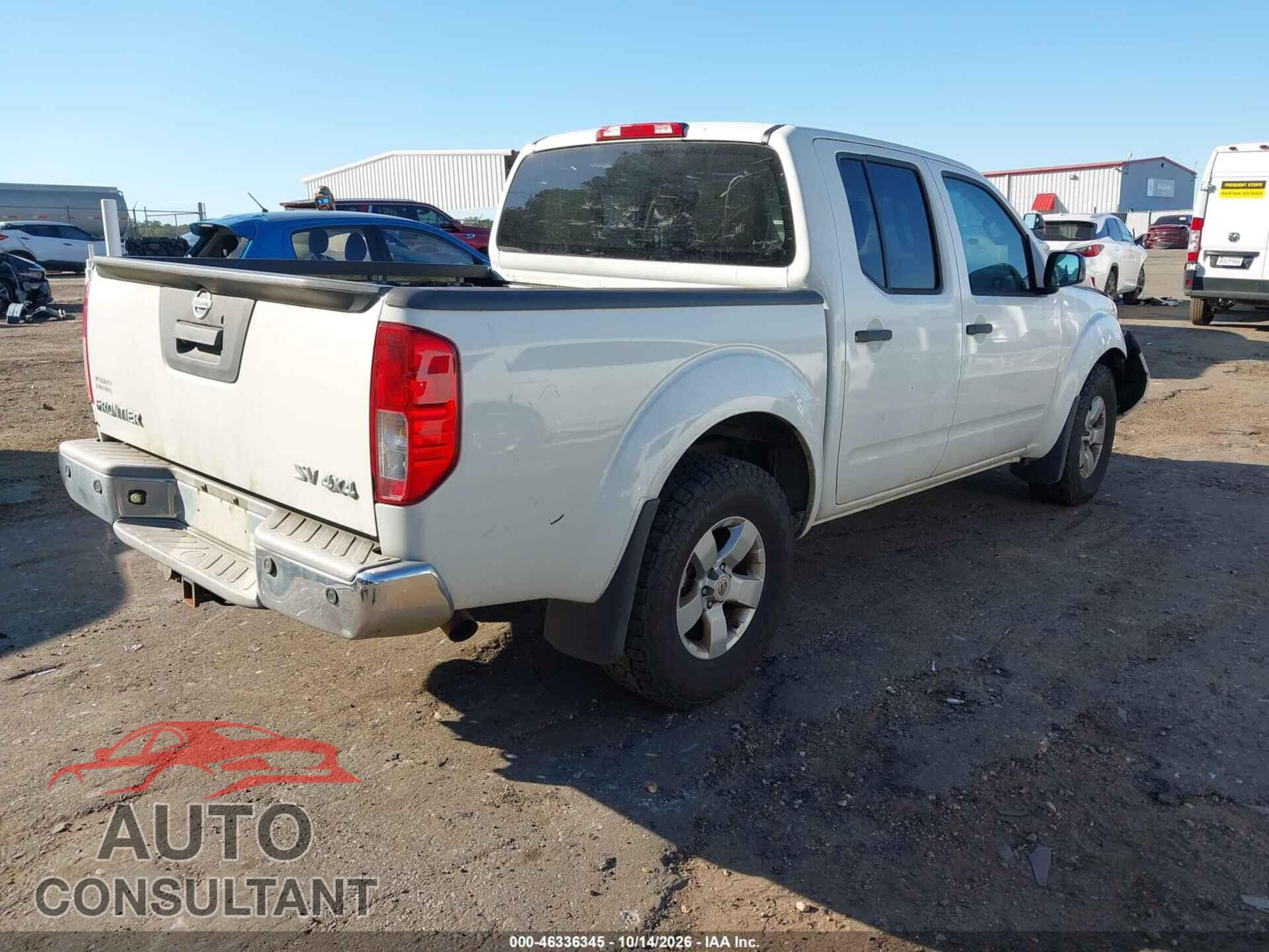NISSAN FRONTIER 2013 - 1N6AD0EV0DN757645