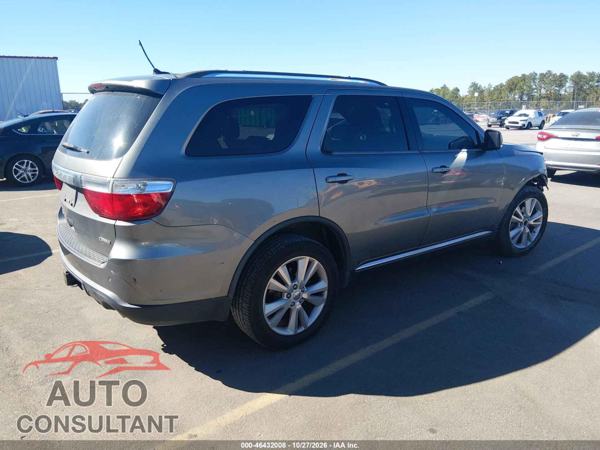 DODGE DURANGO 2012 - 1C4RDHDG3CC335208