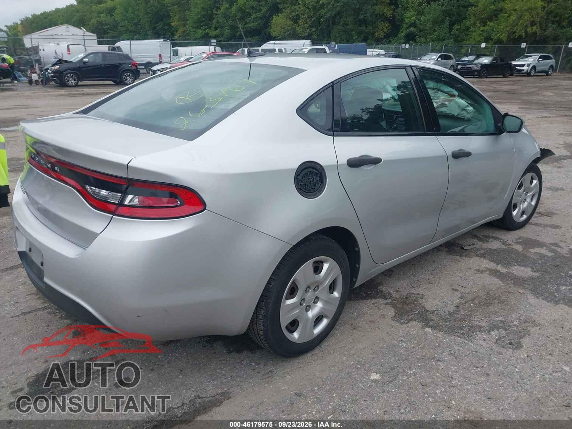 DODGE DART 2013 - 1C3CDFAA6DD111098