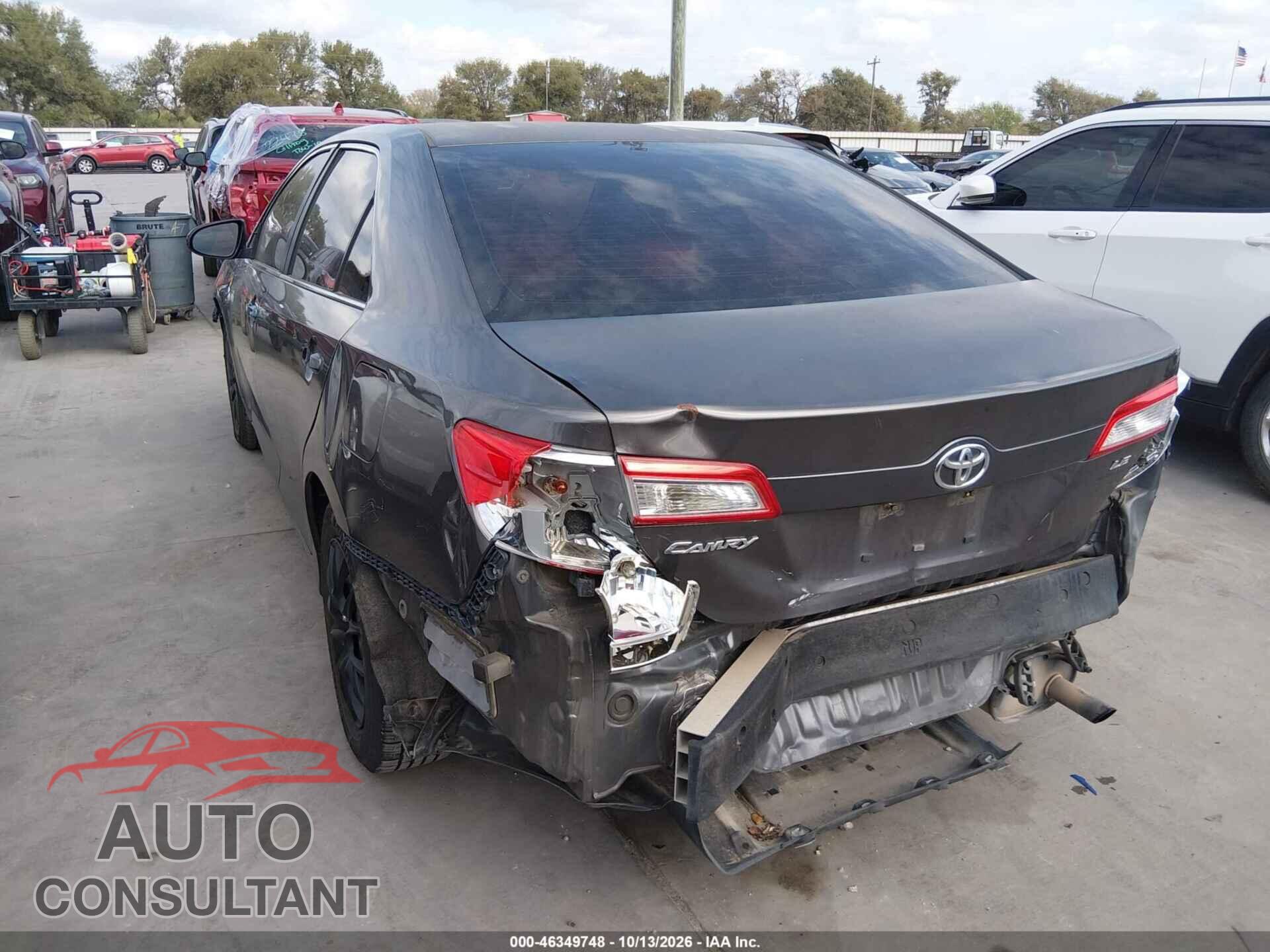 TOYOTA CAMRY 2013 - 4T4BF1FK8DR322925