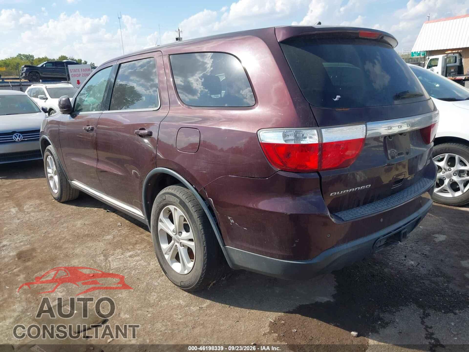 DODGE DURANGO 2012 - 1C4RDHAG2CC252017
