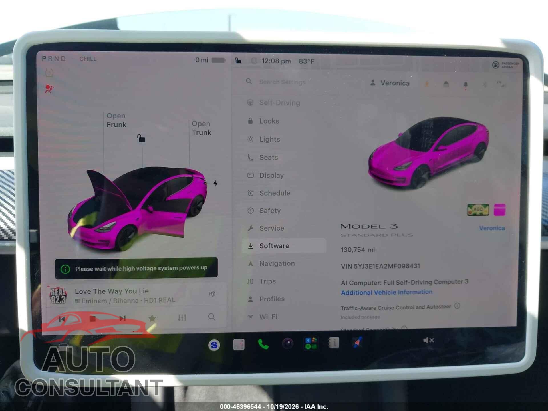 TESLA MODEL 3 2021 - 5YJ3E1EA2MF098431