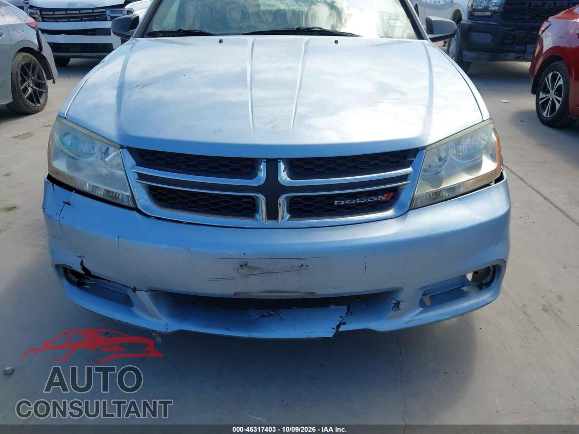 DODGE AVENGER 2013 - 1C3CDZAB7DN653802