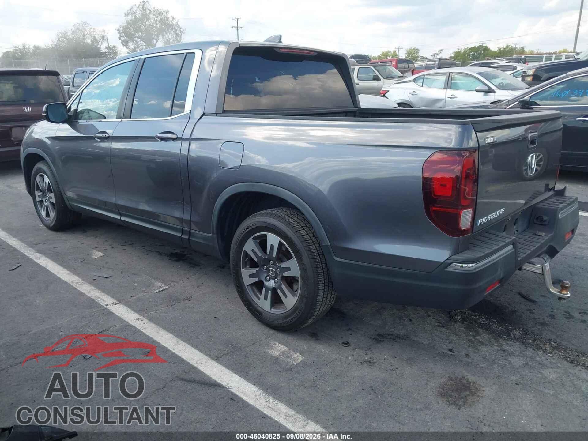 HONDA RIDGELINE 2017 - 5FPYK2F66HB011531