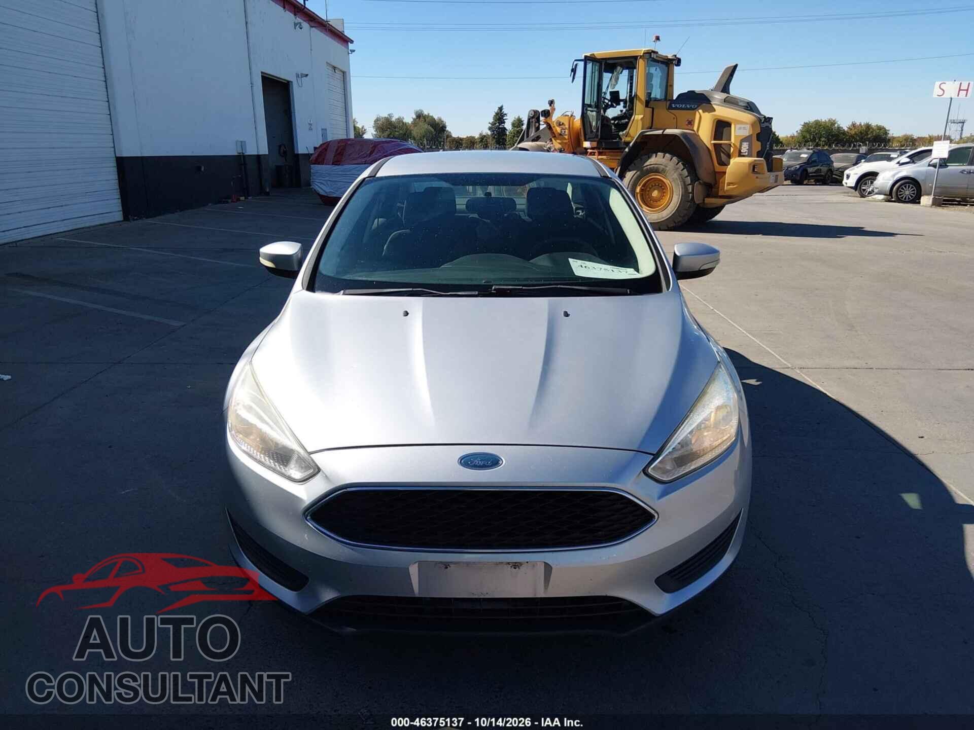 FORD FOCUS 2017 - 1FADP3F20HL300578