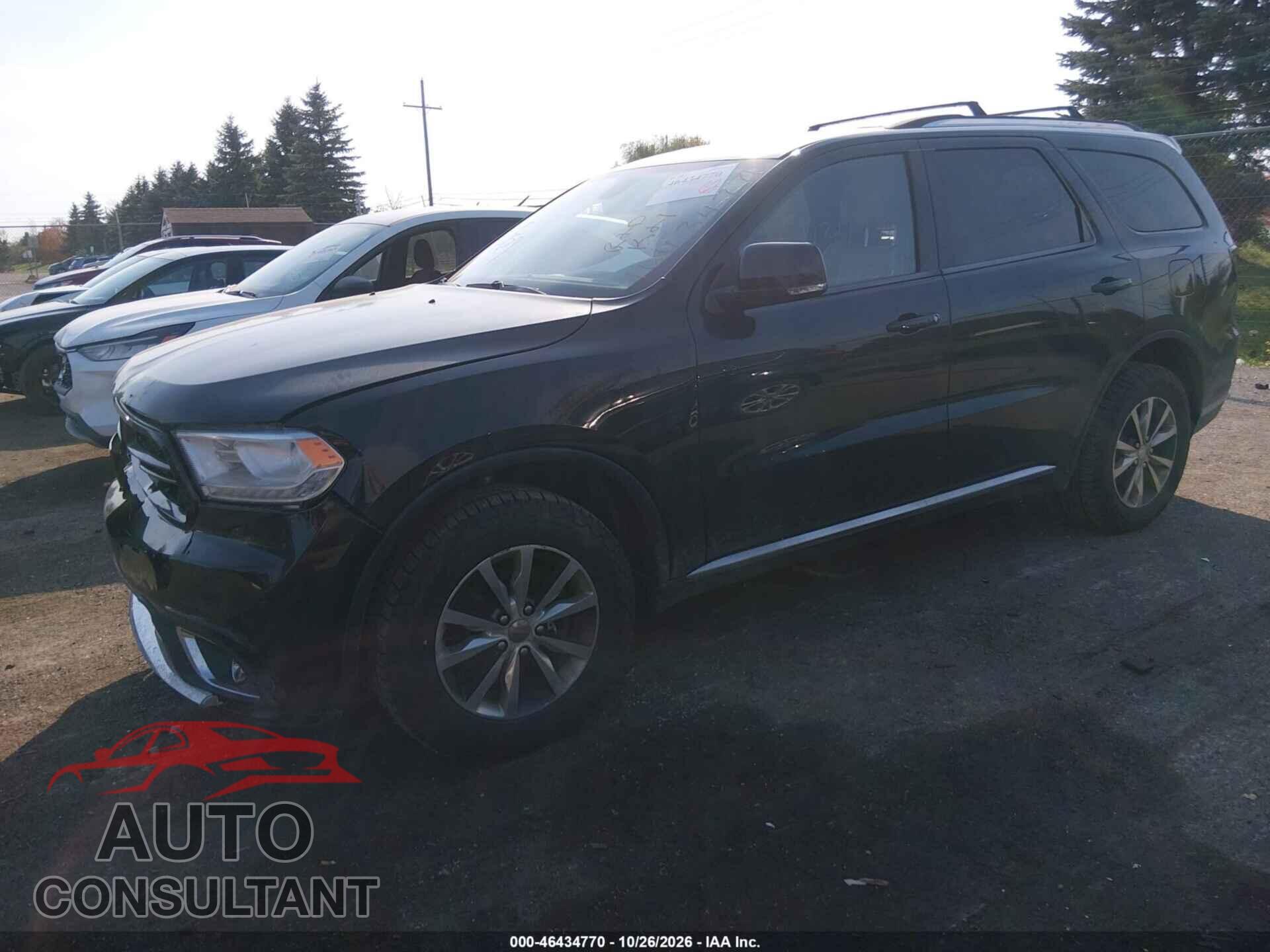 DODGE DURANGO 2016 - 1C4RDJDG4GC331259