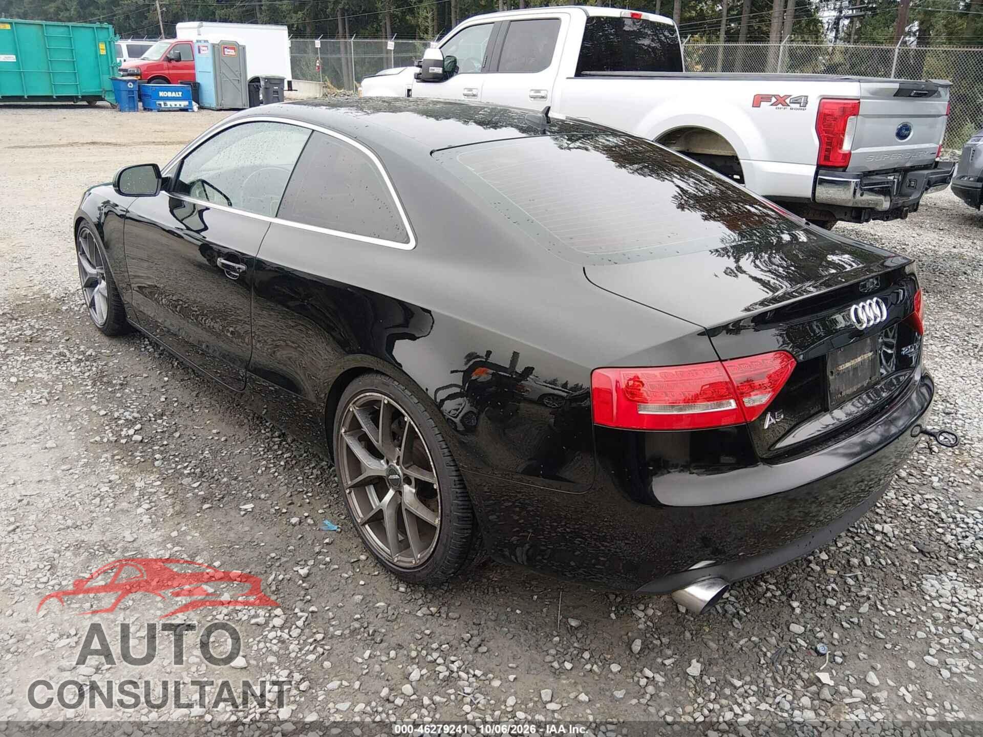AUDI A5 2012 - WAURFAFR7CA000915