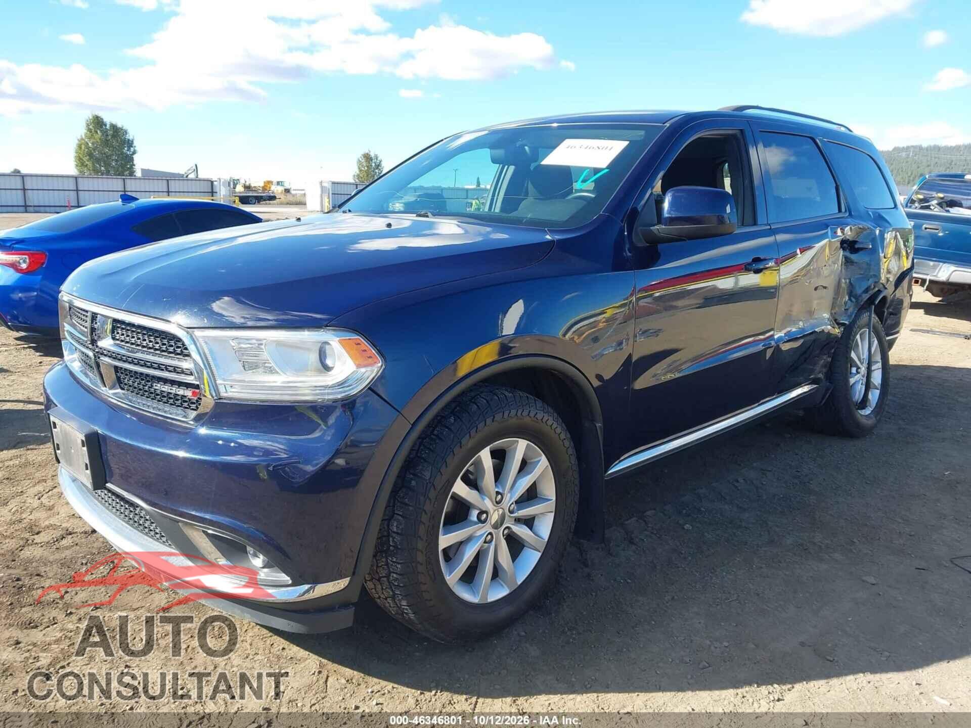 DODGE DURANGO 2014 - 1C4RDJAG9EC502413