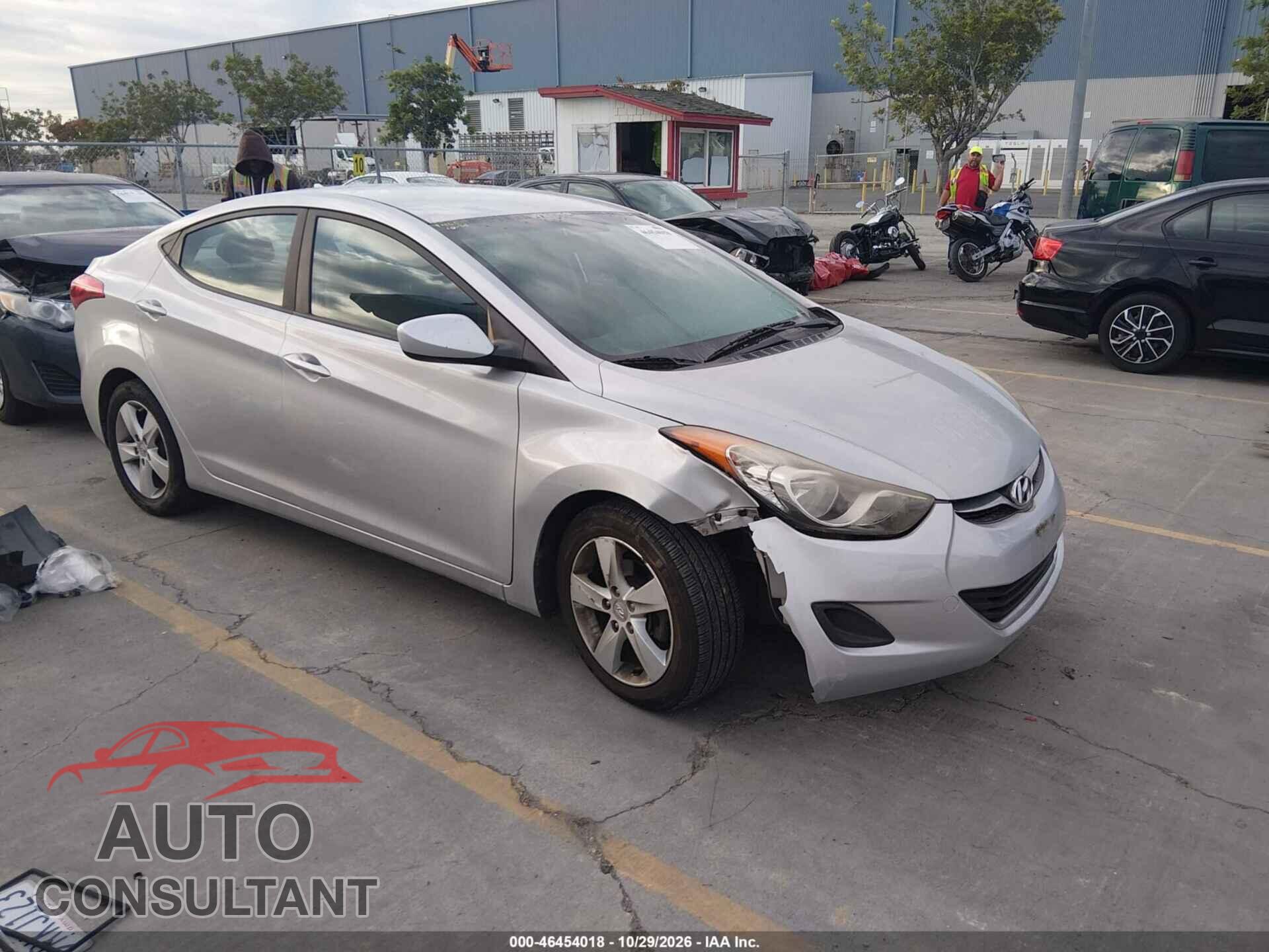 HYUNDAI ELANTRA 2013 - 5NPDH4AEXDH298660