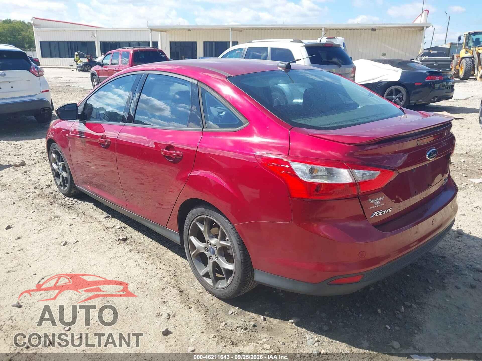 FORD FOCUS 2014 - 1FADP3F27EL291745
