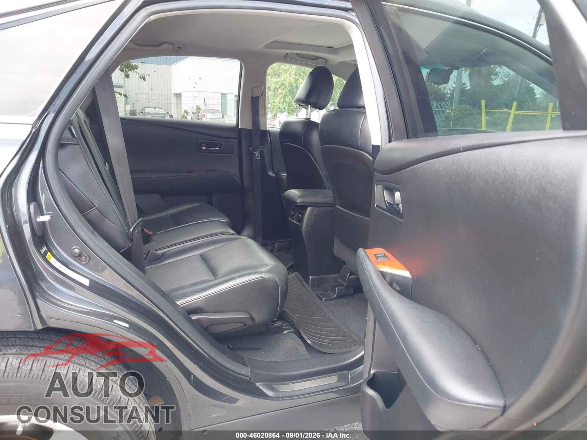 LEXUS RX 350 2011 - 2T2BK1BA9BC101475