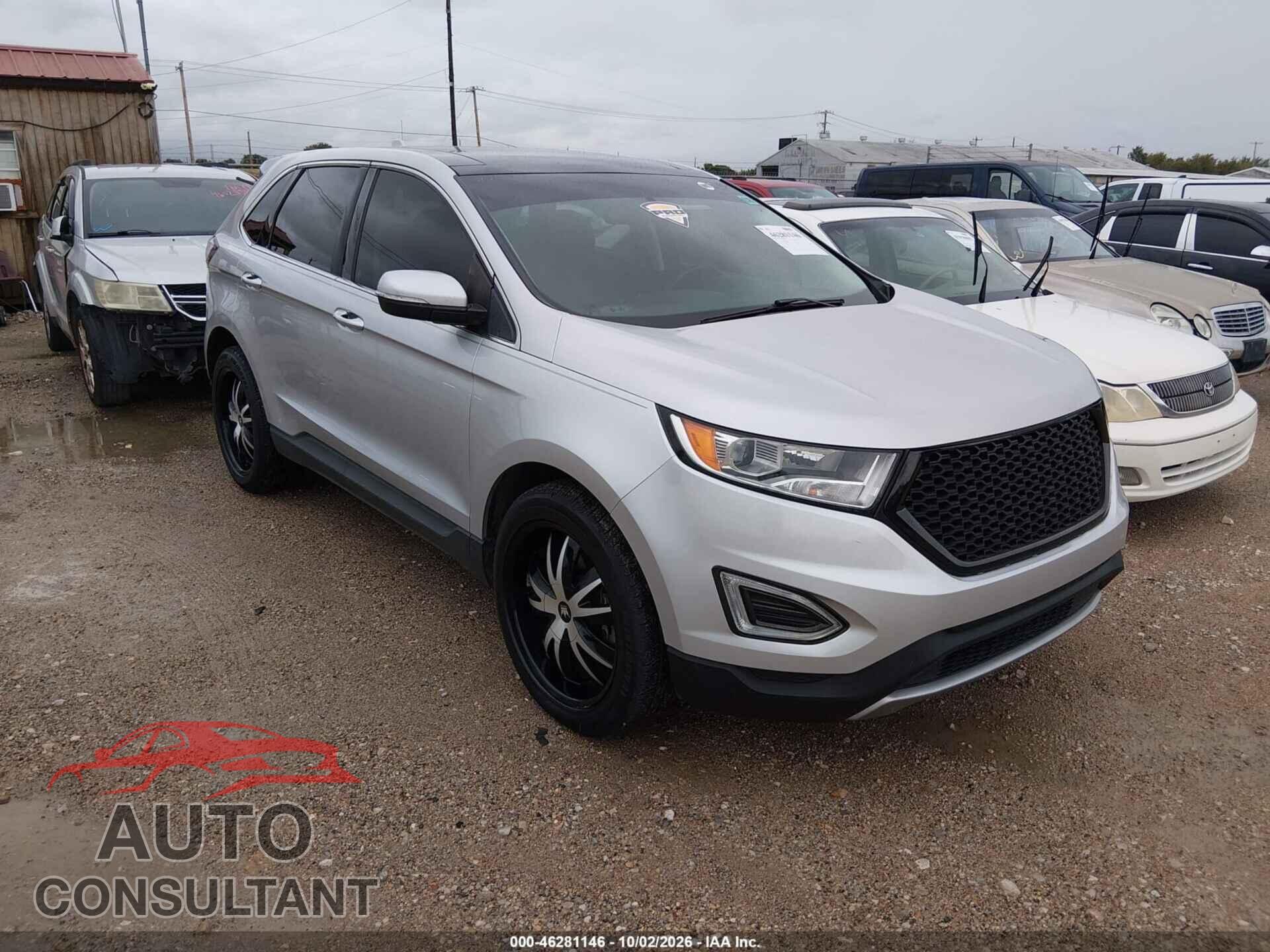 FORD EDGE 2017 - 2FMPK4K9XHBB68102