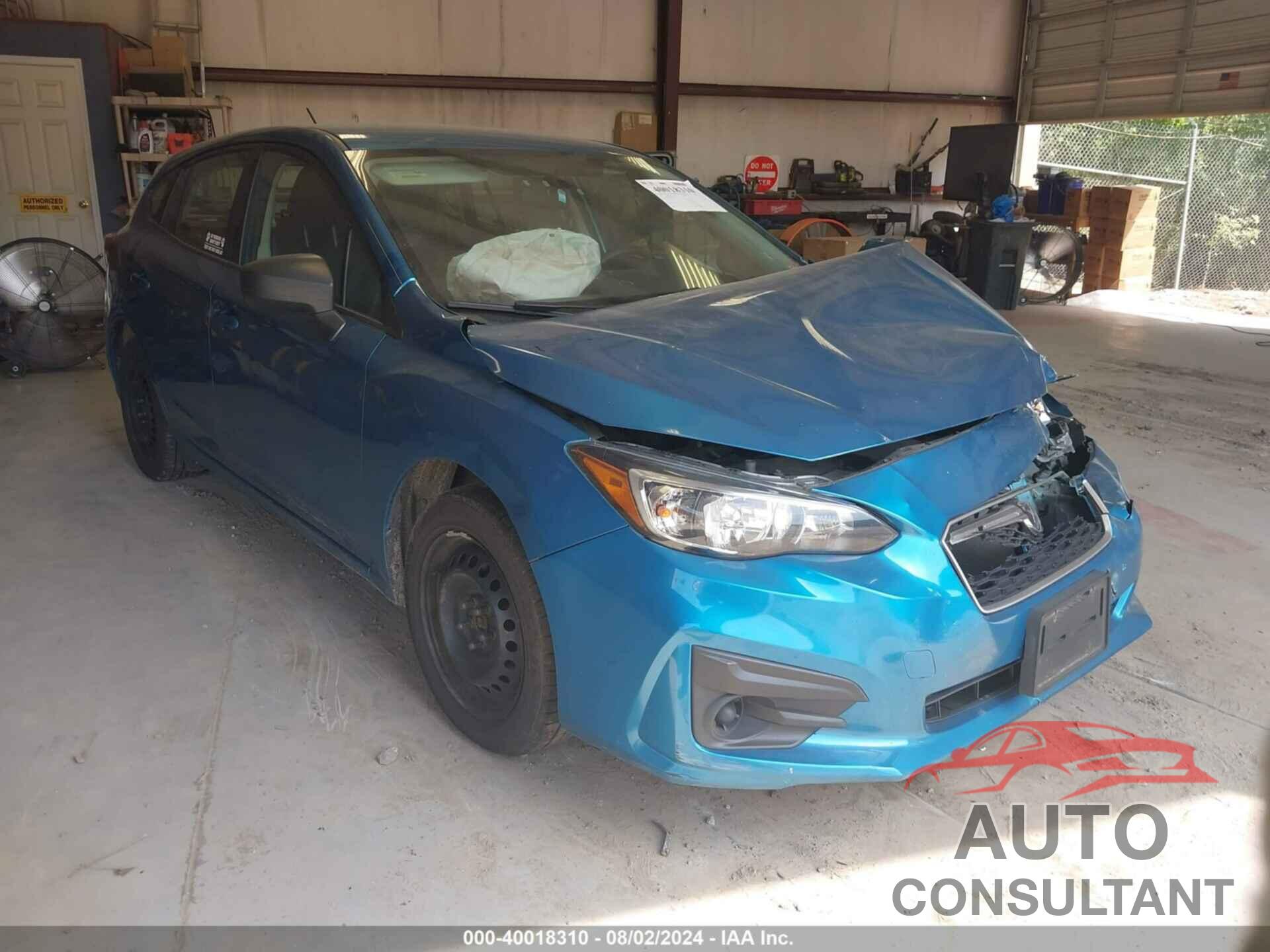 SUBARU IMPREZA 2019 - 4S3GTAA64K3707019