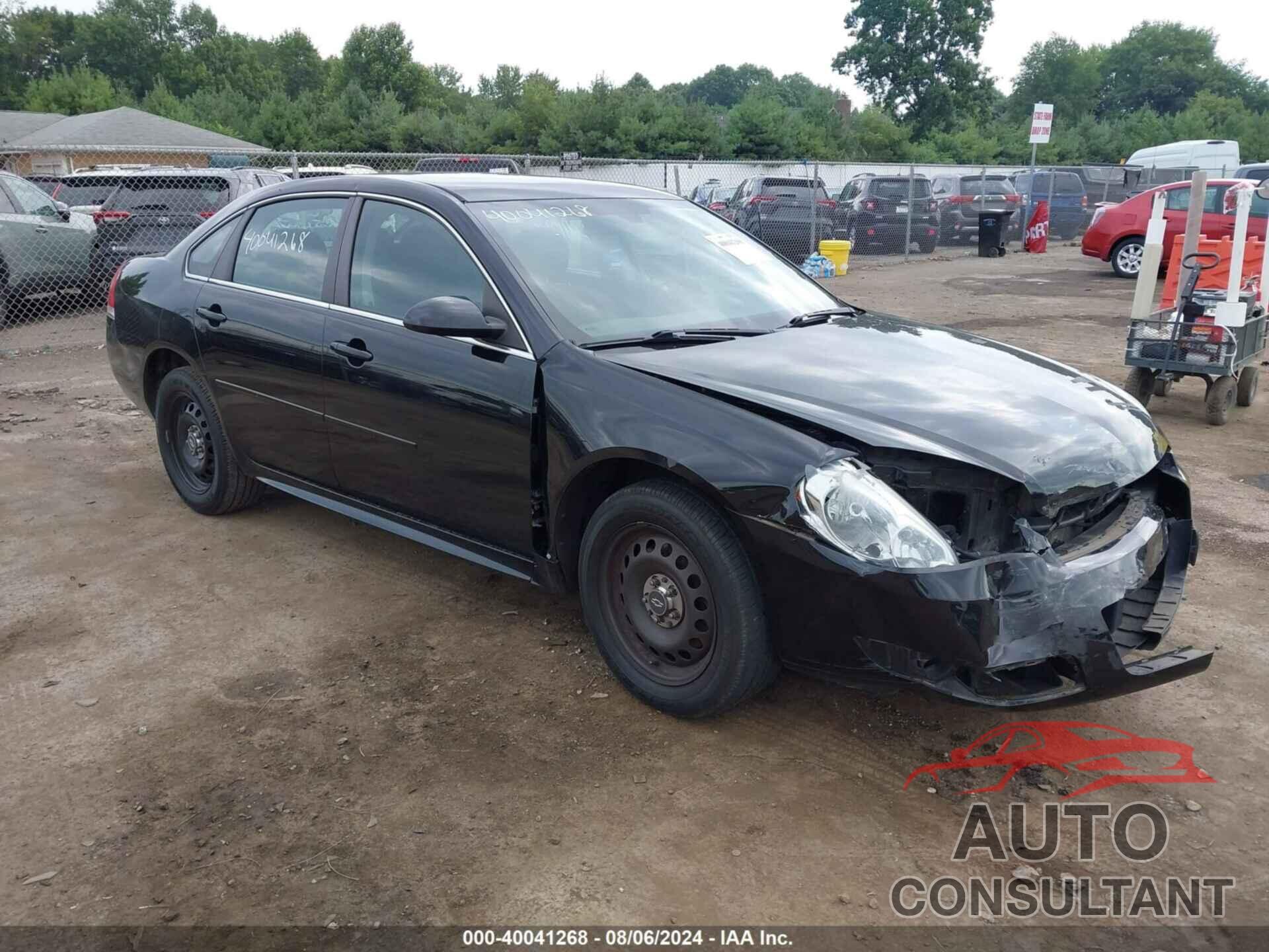 CHEVROLET IMPALA 2013 - 2G1WD5E34D1126248