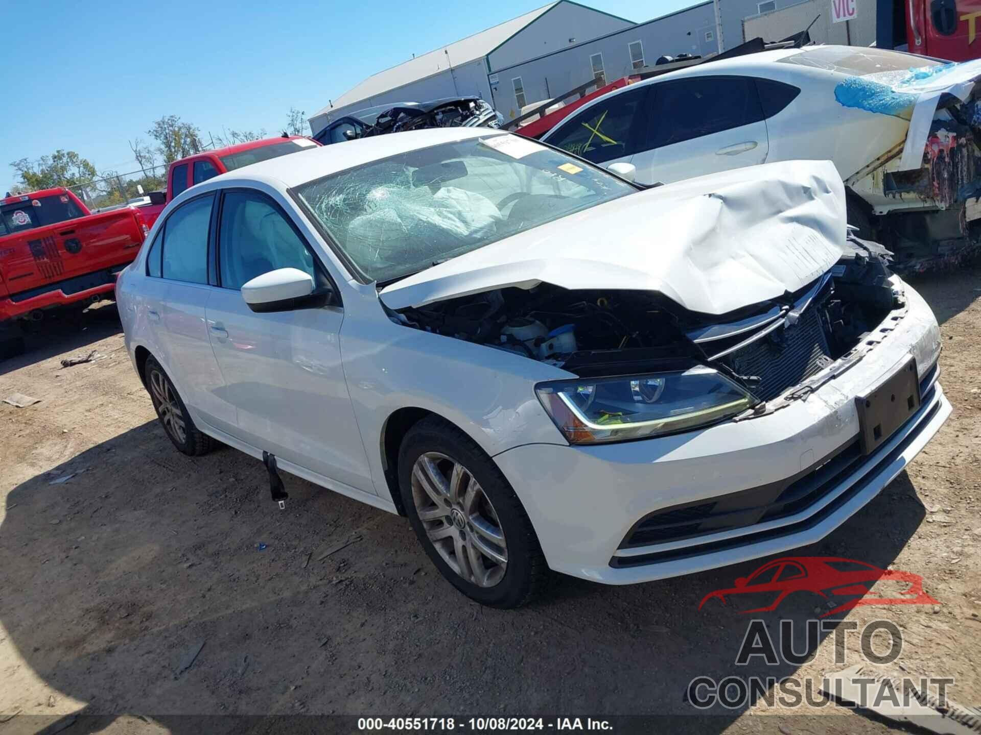 VOLKSWAGEN JETTA 2017 - 3VW2B7AJXHM217662