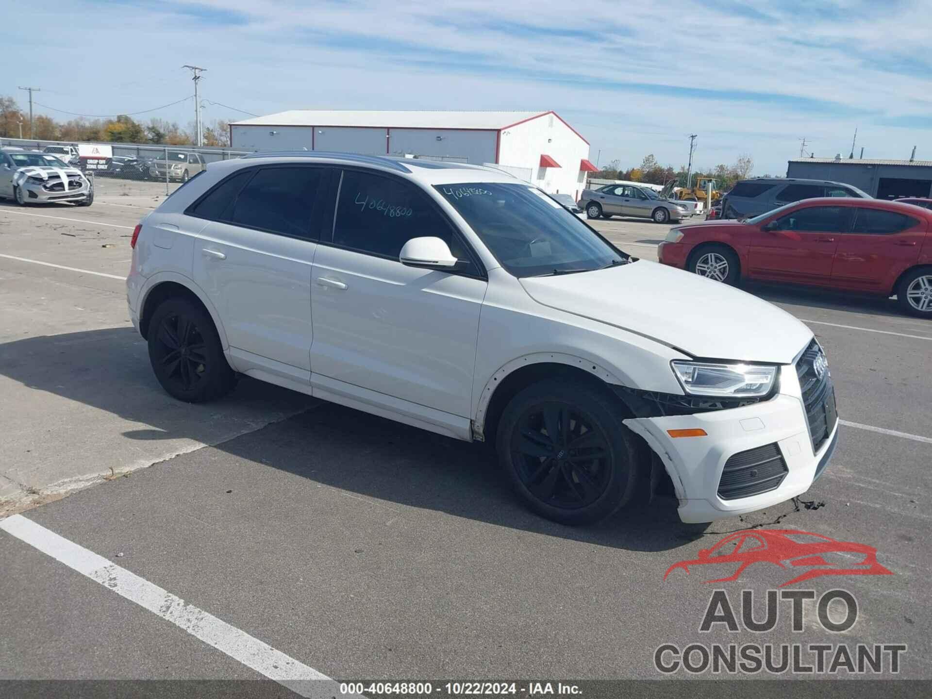 AUDI Q3 2017 - WA1ECCFS0HR008186