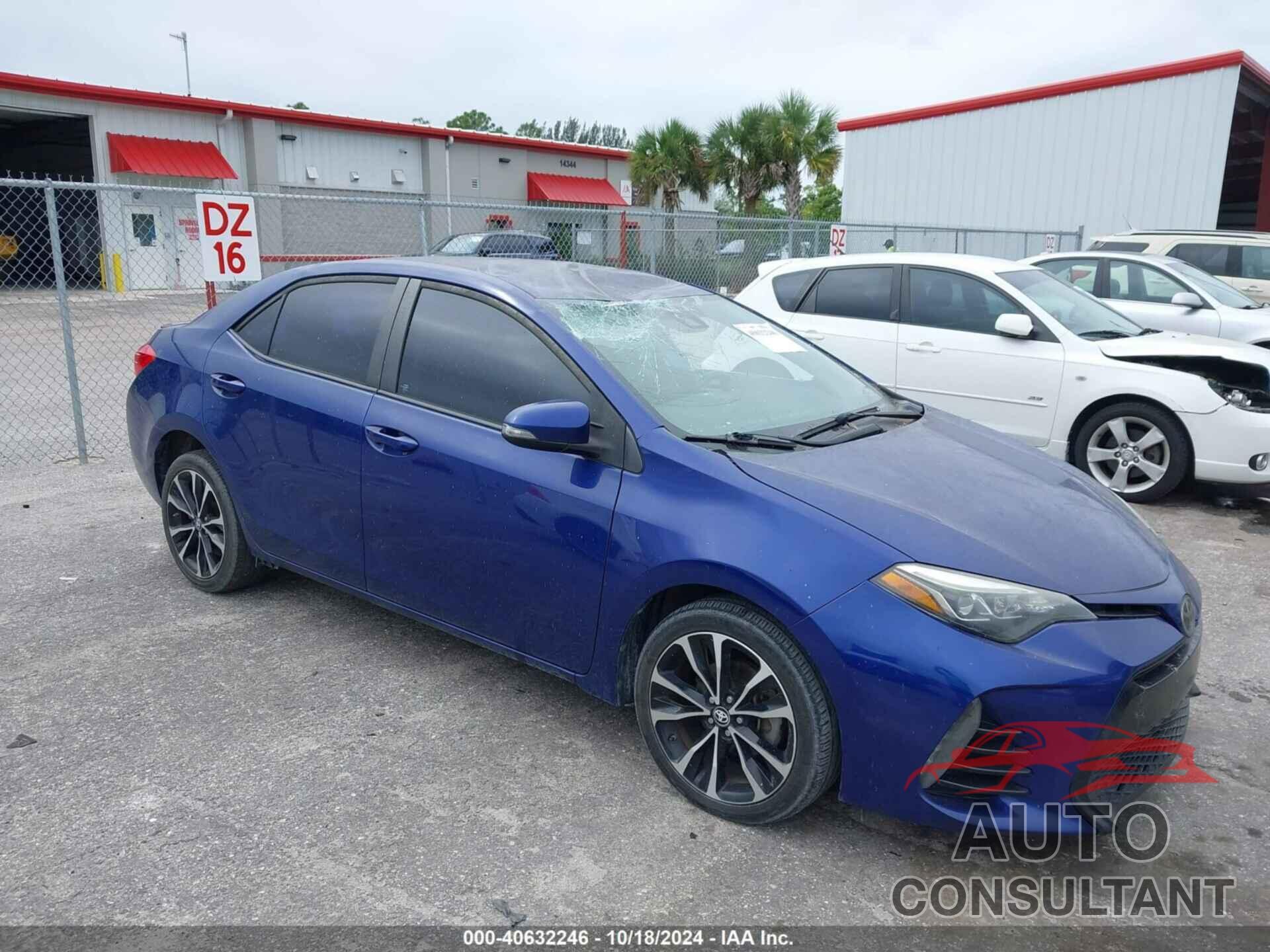 TOYOTA COROLLA 2017 - 2T1BURHE8HC891156