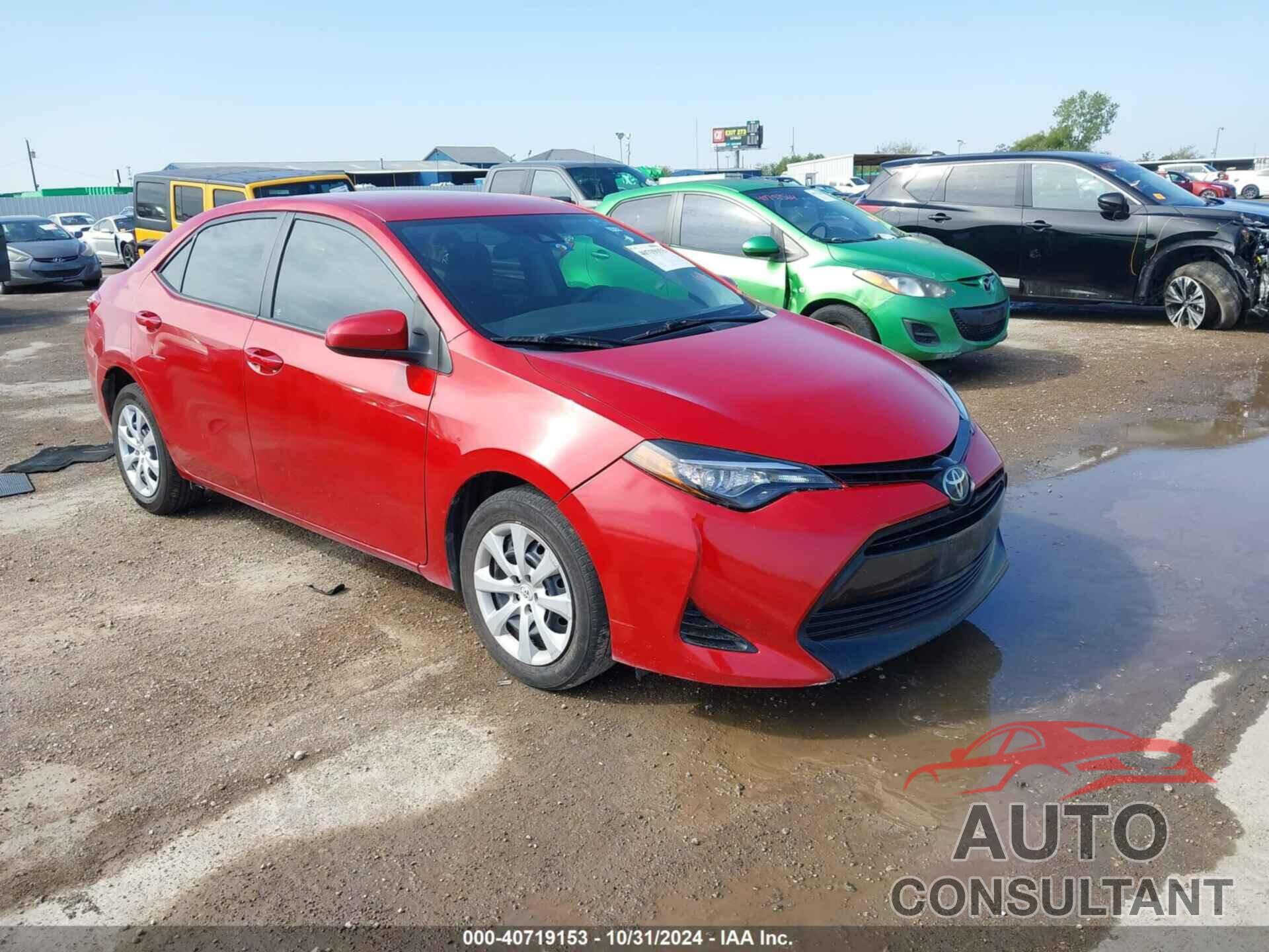 TOYOTA COROLLA 2017 - 5YFBURHE5HP630311