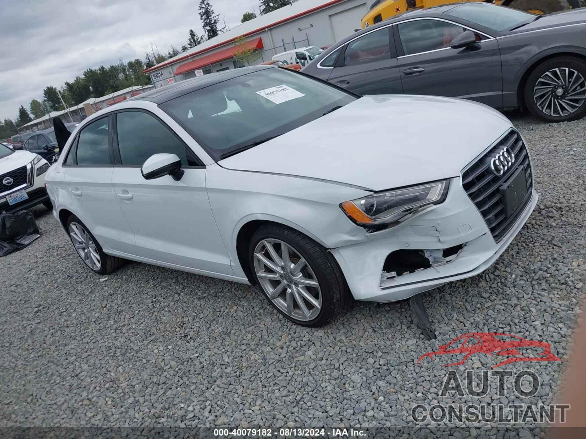 AUDI A3 2016 - WAUA7GFF3G1098818