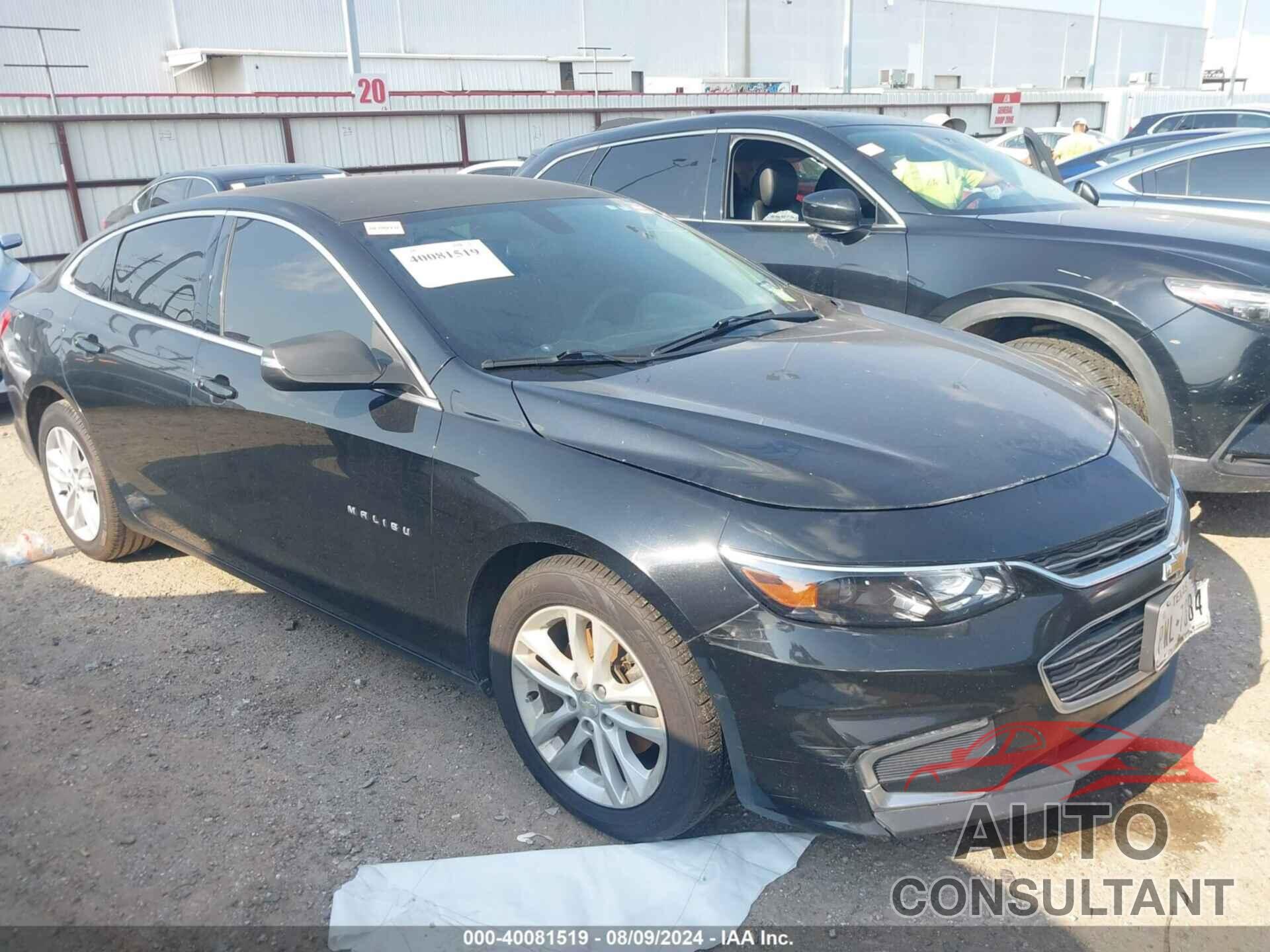 CHEVROLET MALIBU 2017 - 1G1ZE5ST8HF183100