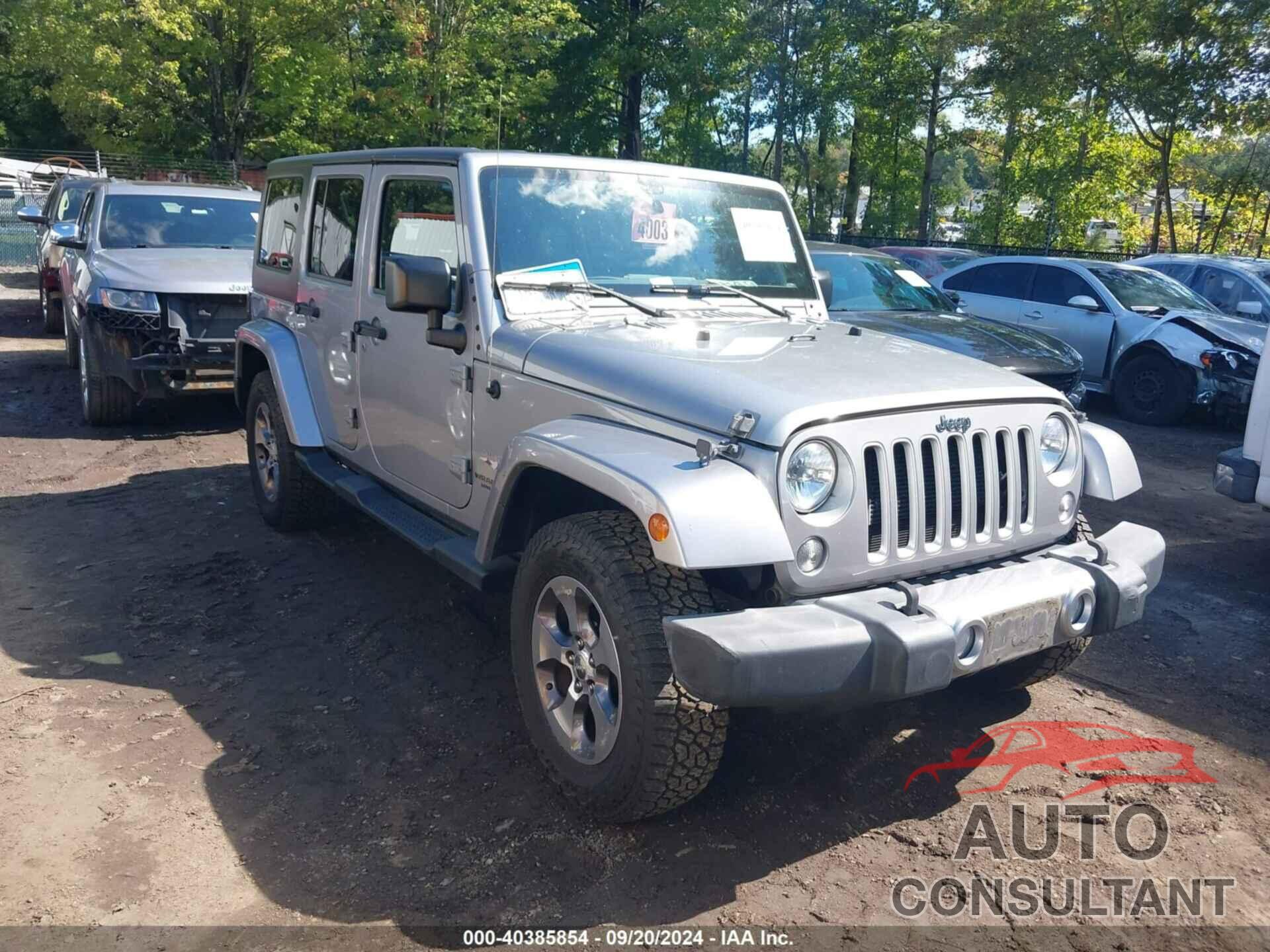 JEEP WRANGLER UNLIMITED 2016 - 1C4HJWEG3GL148919