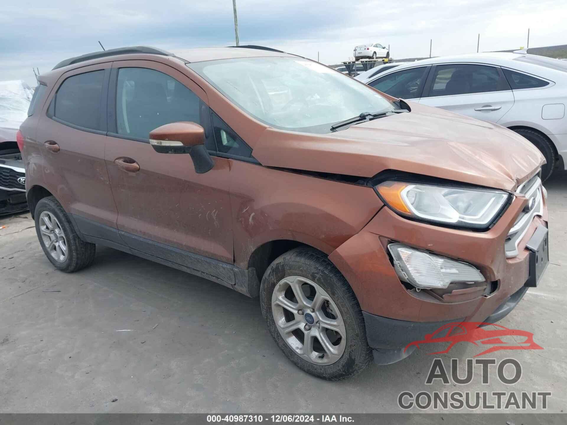 FORD ECOSPORT 2020 - MAJ6S3GL1LC340241