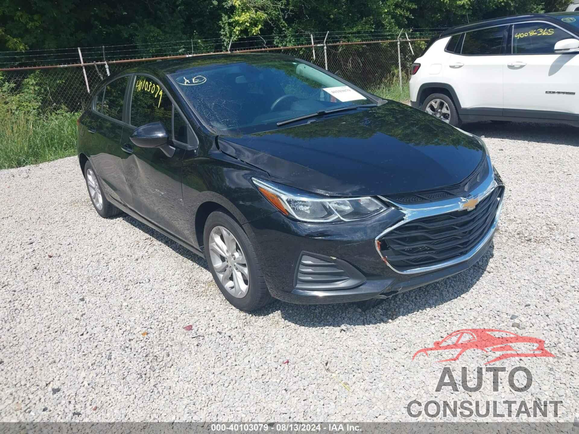 CHEVROLET CRUZE 2019 - 3G1BC6SM5KS563570