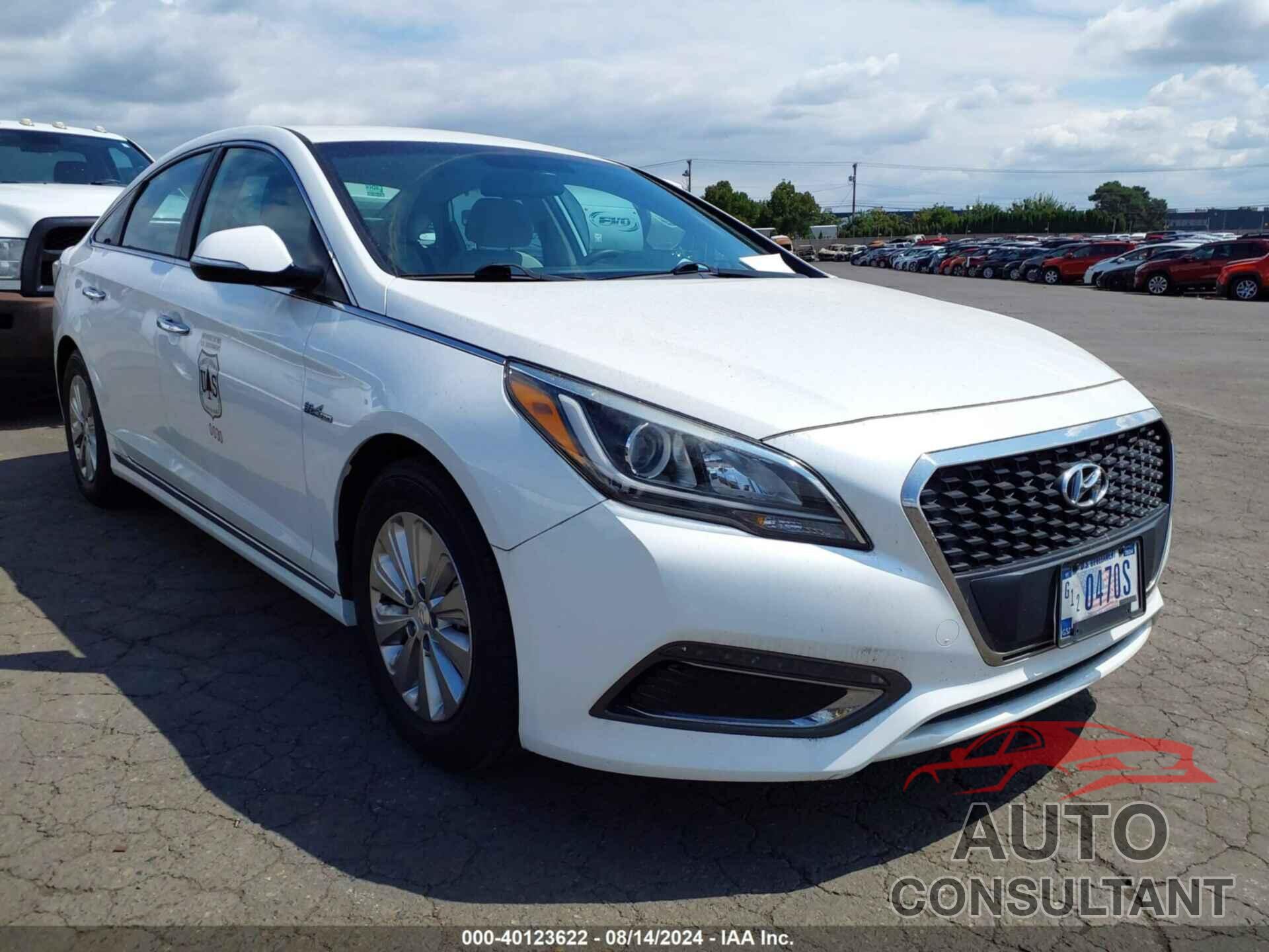 HYUNDAI SONATA HYBRID 2016 - KMHE24L1XGA037570