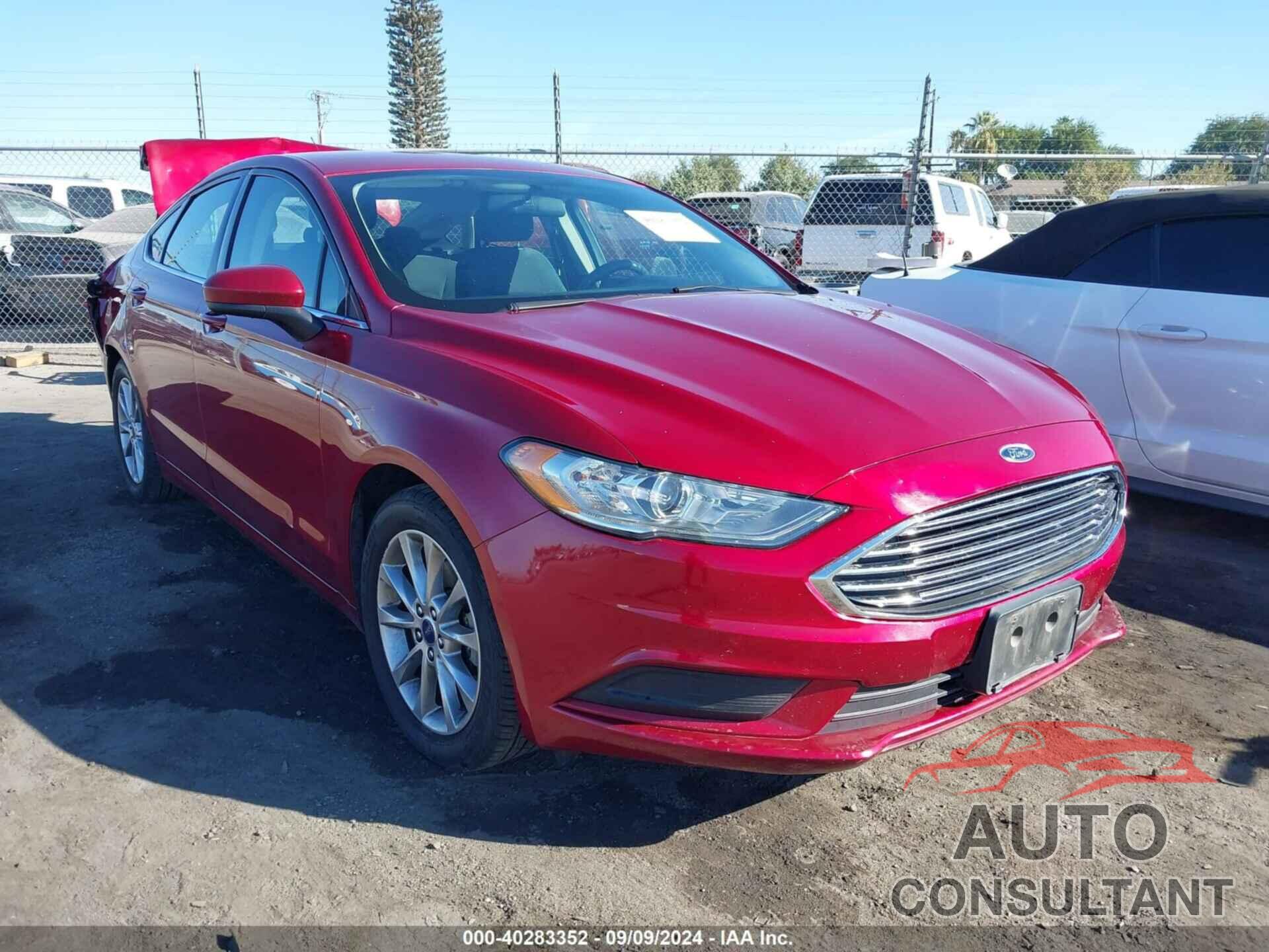 FORD FUSION 2017 - 3FA6P0HD0HR277469