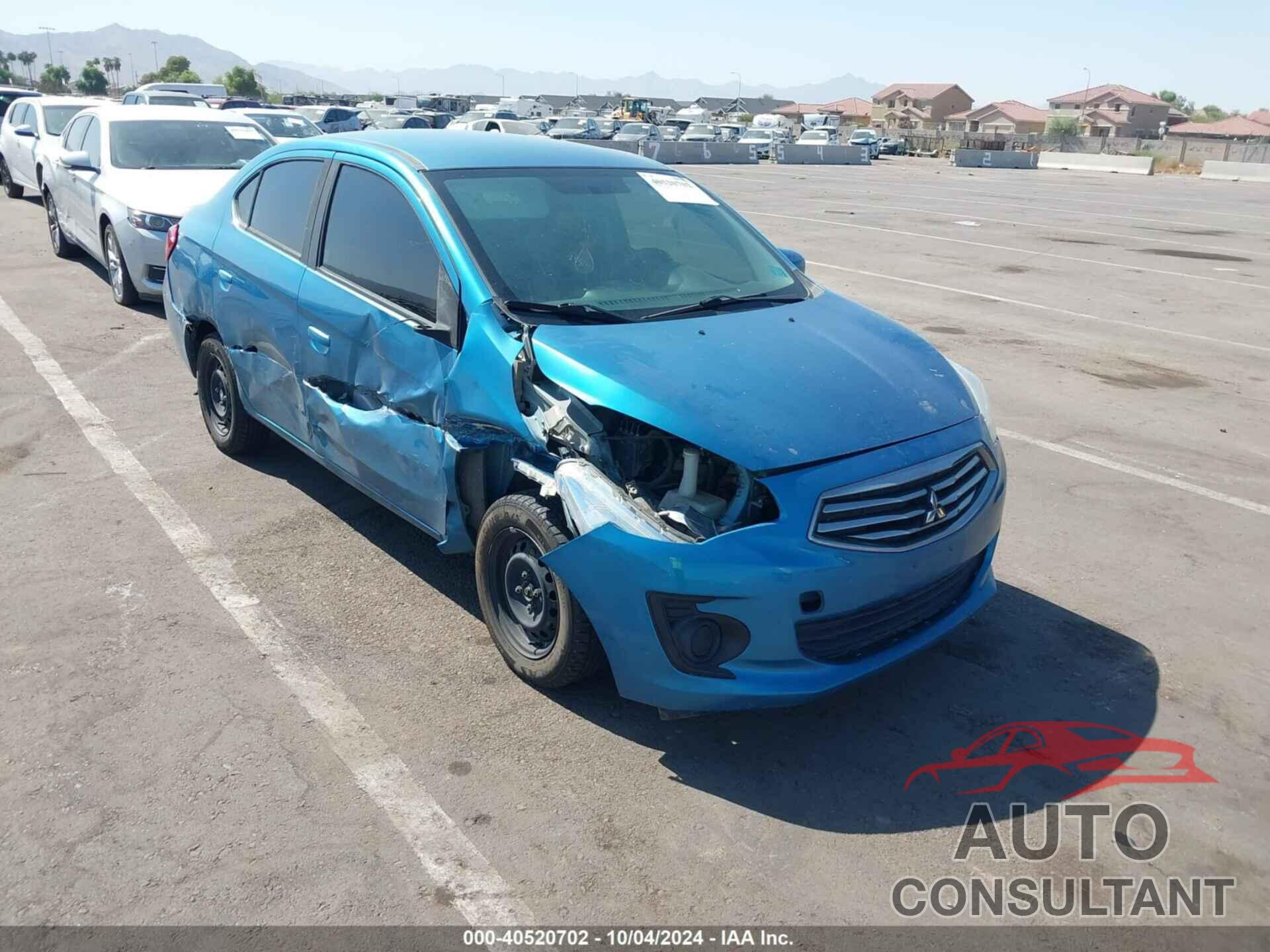 MITSUBISHI MIRAGE G4 2018 - ML32F3FJ4JHF06951